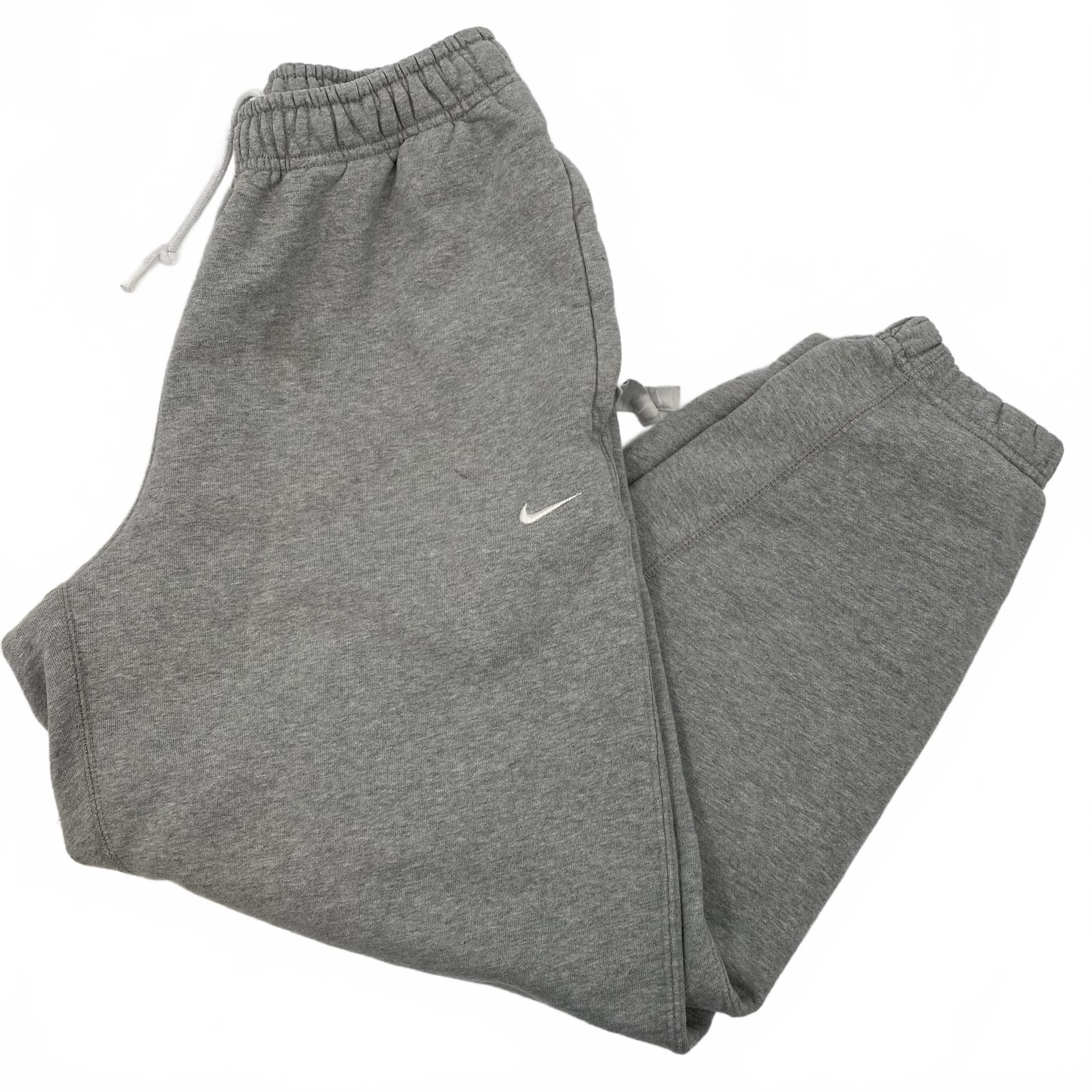 Nike Gray Cotton Blend Jogger Pants