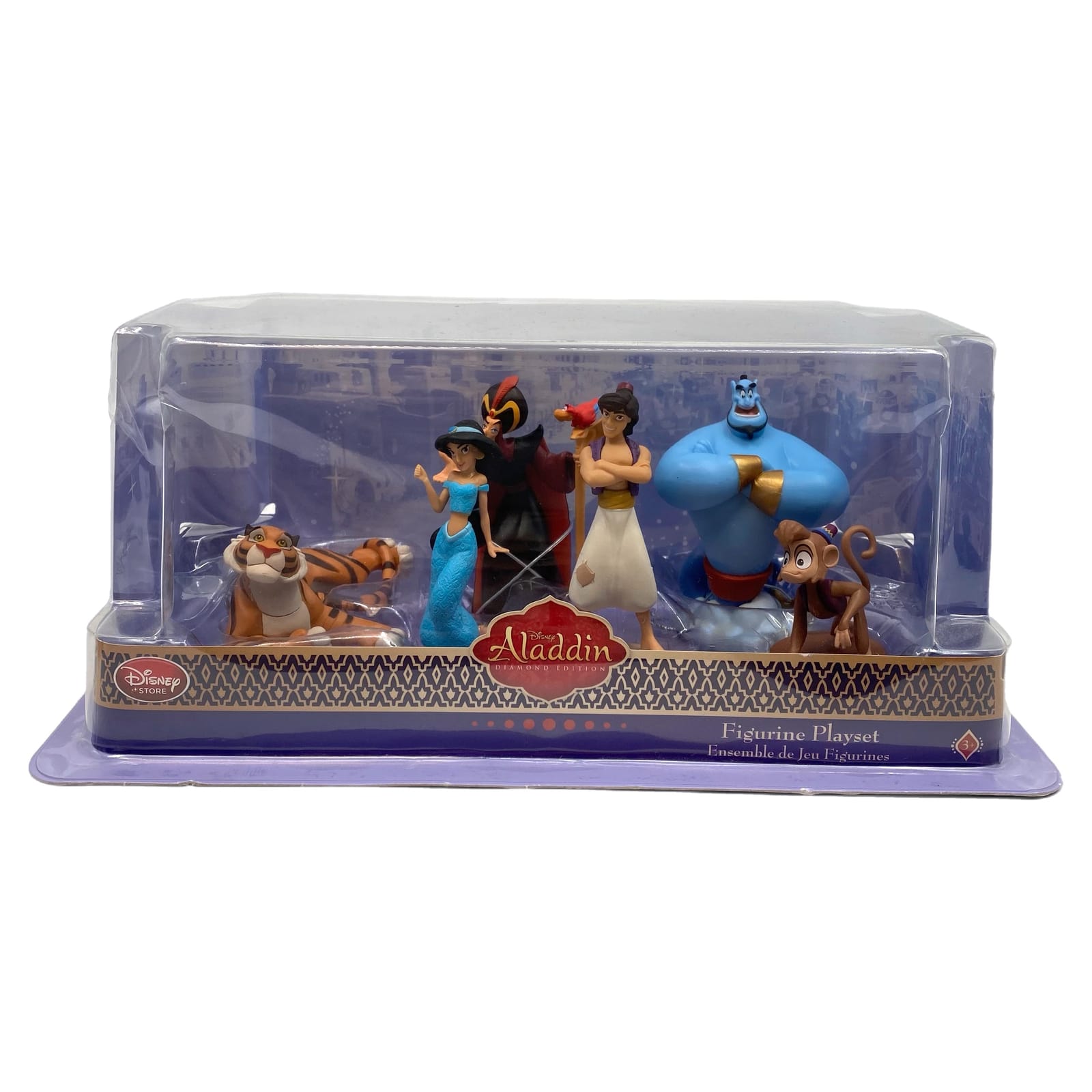 Disney Blue Aladdin Diamond Edition 6 Figurine Playset