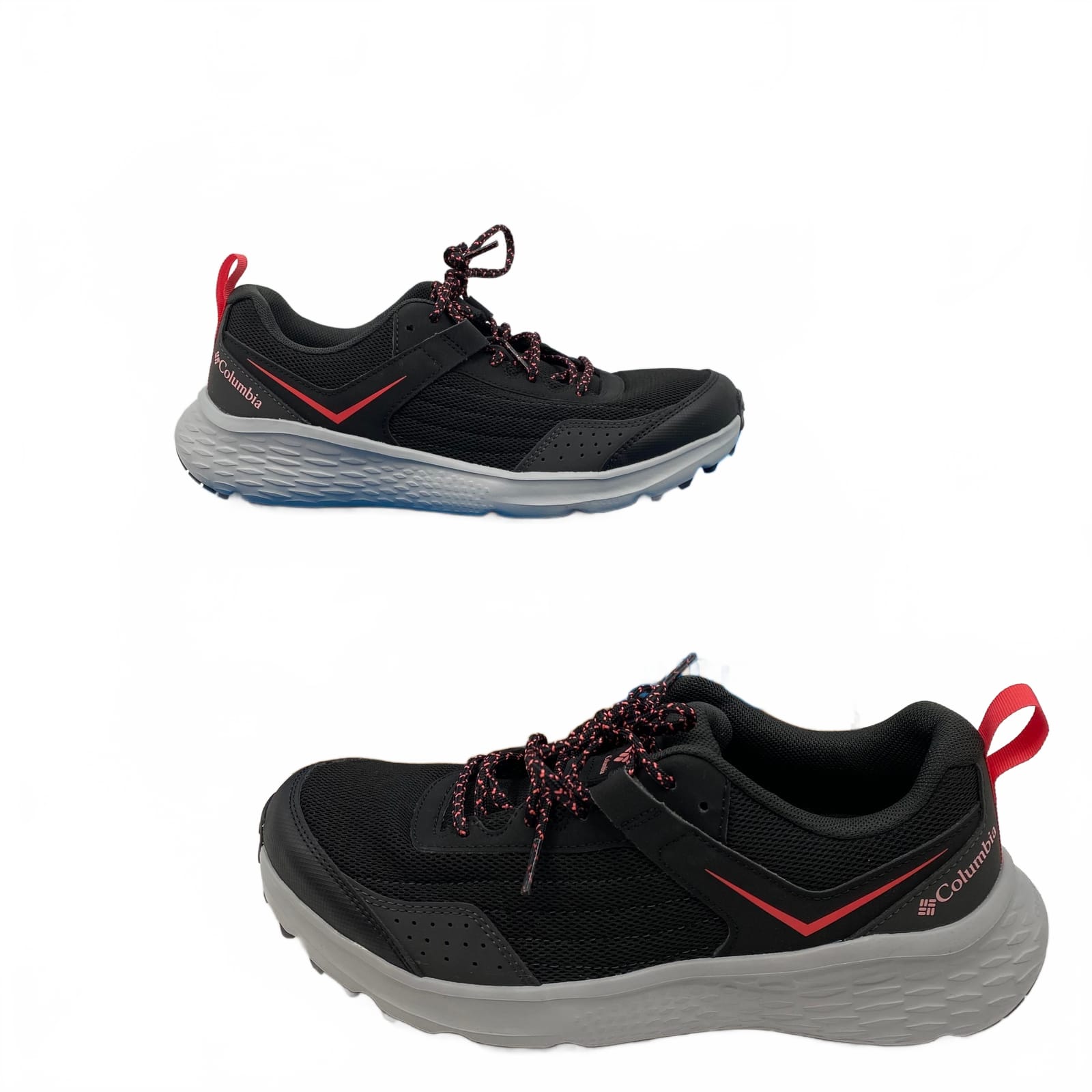 Columbia Black/Pink Vertisol Trail Hiking Sneakers