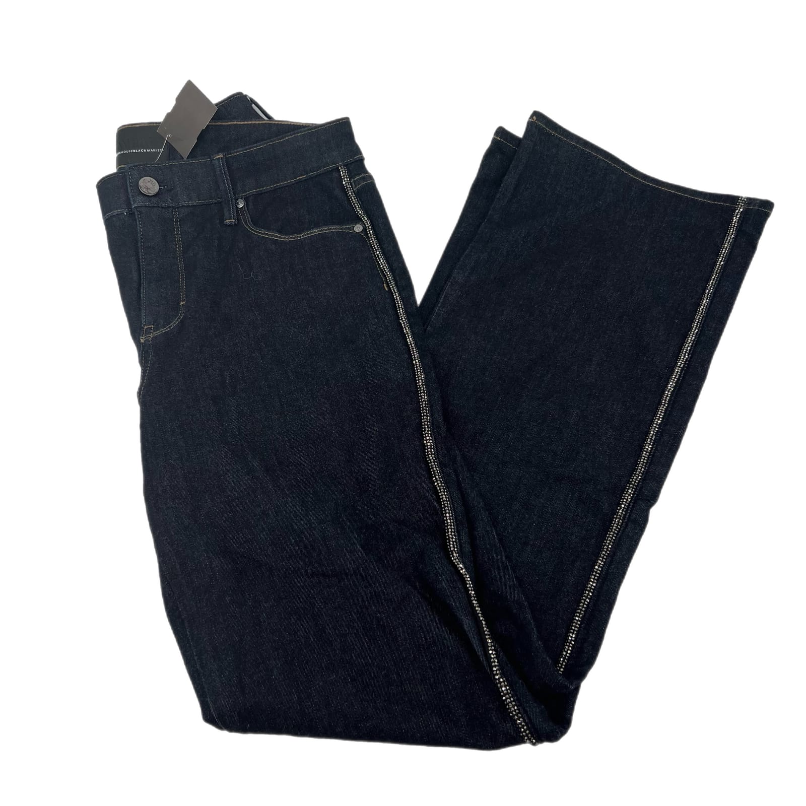 White House Black Market Black XTRA High Rise Skinny Jeans