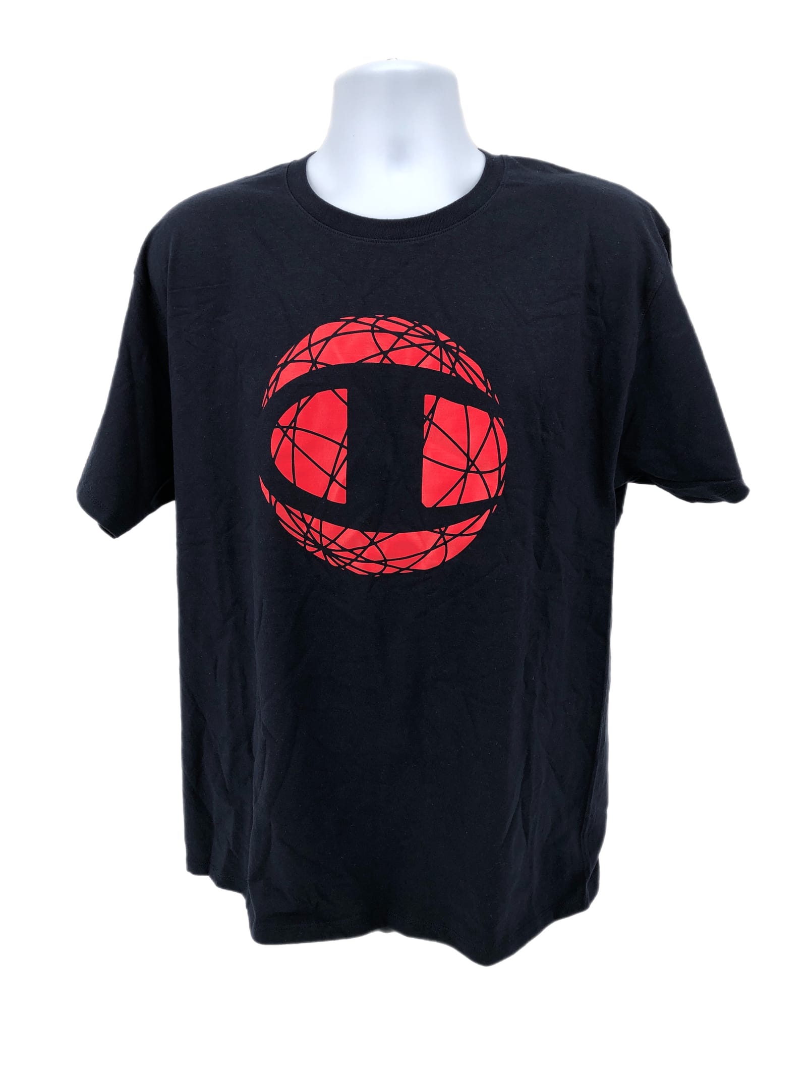 Champion Blue and Red 100% Cotton T-Shirt