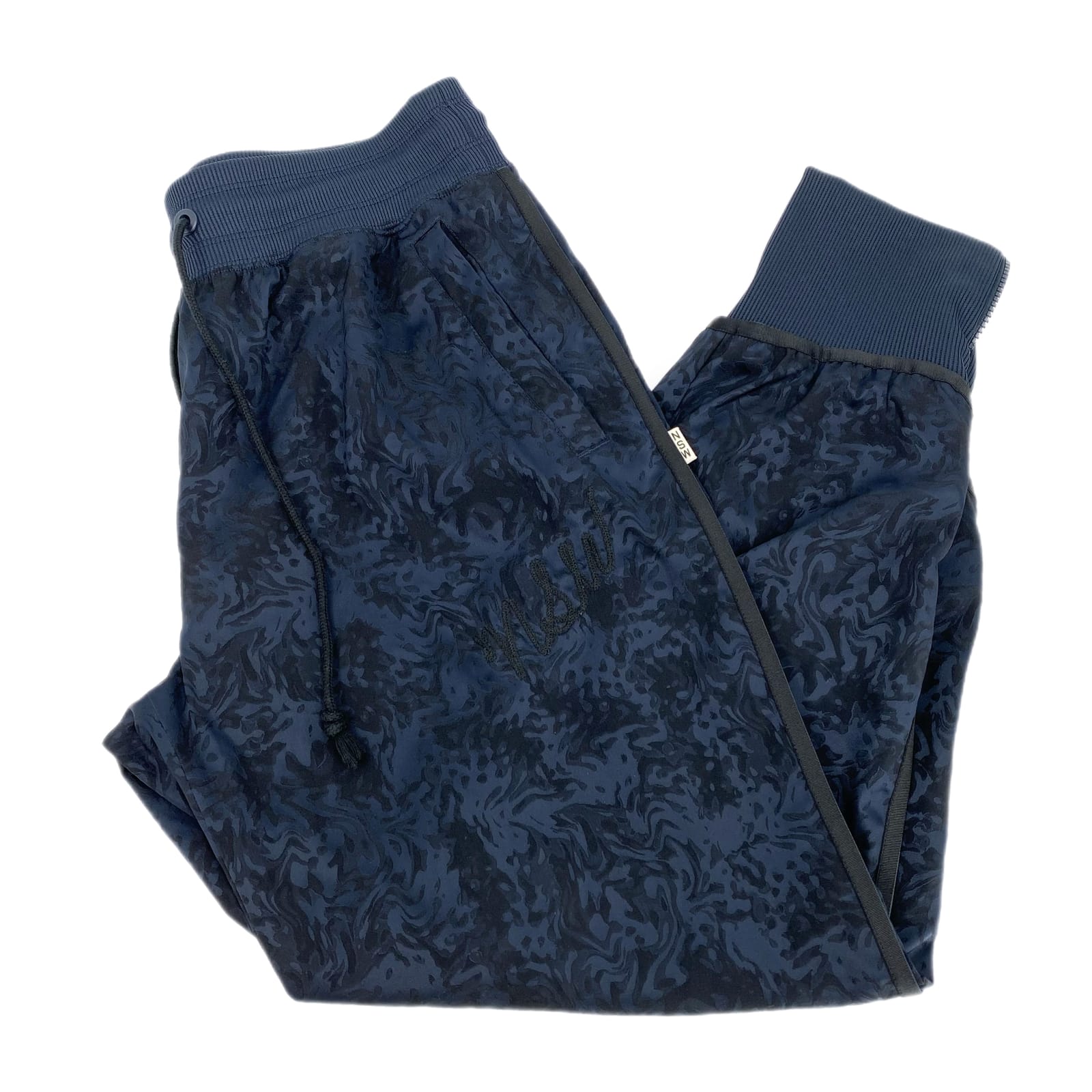 Nike Navy Blue Black Jacquard Joggers