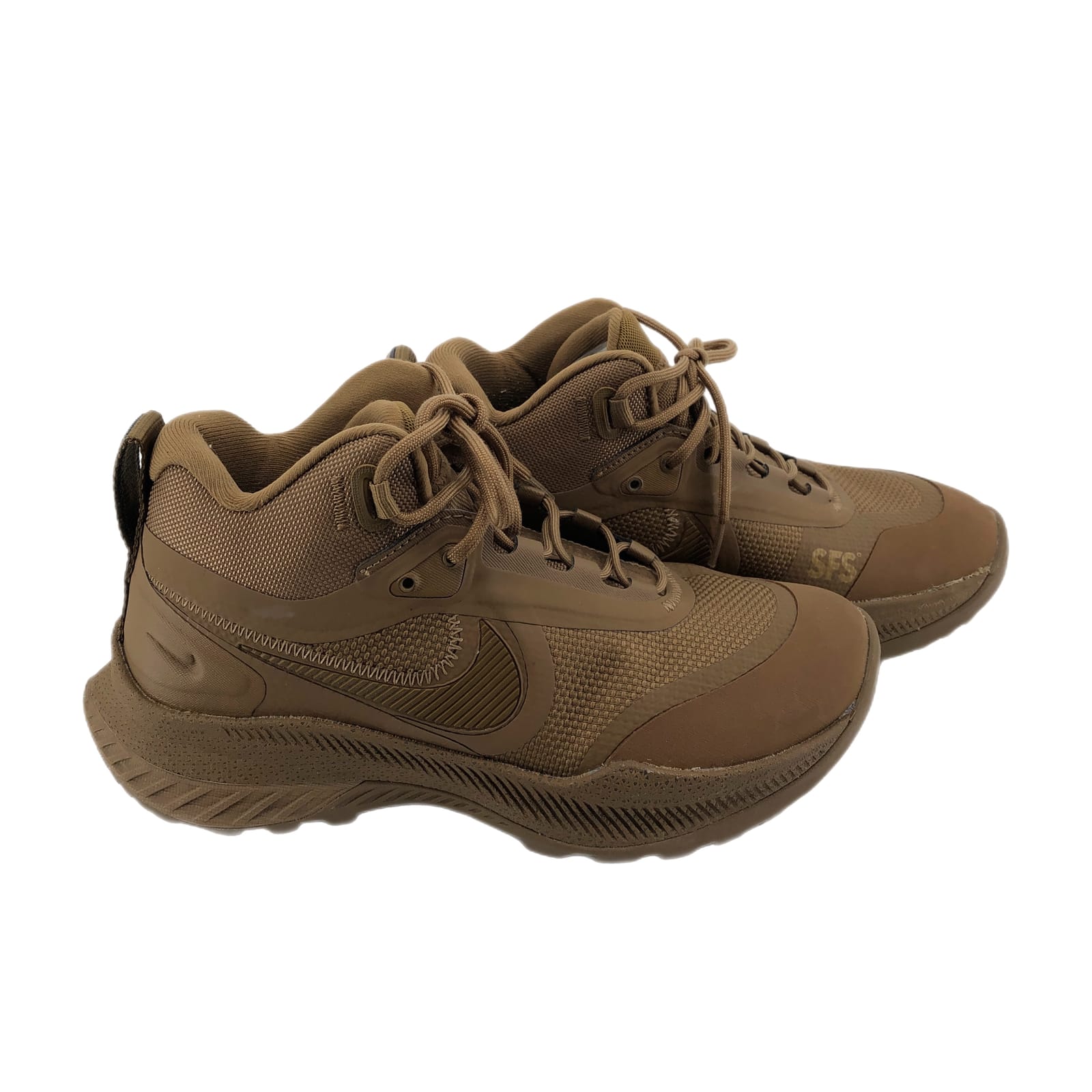 Nike Brown Leather Ankle Boots & Booties