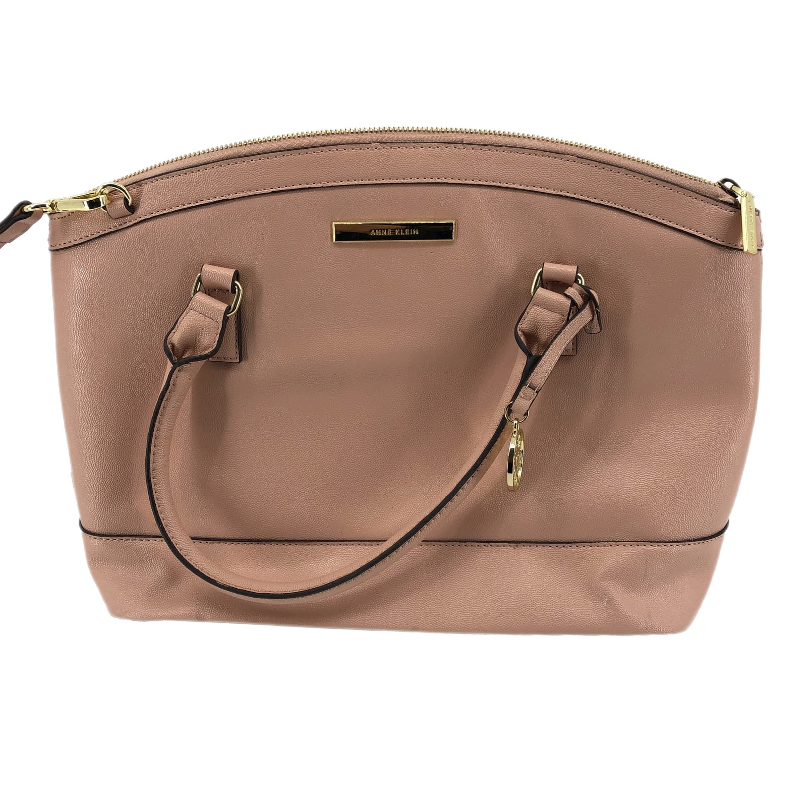 Anne Klein Pink Leather Shoulder Bag