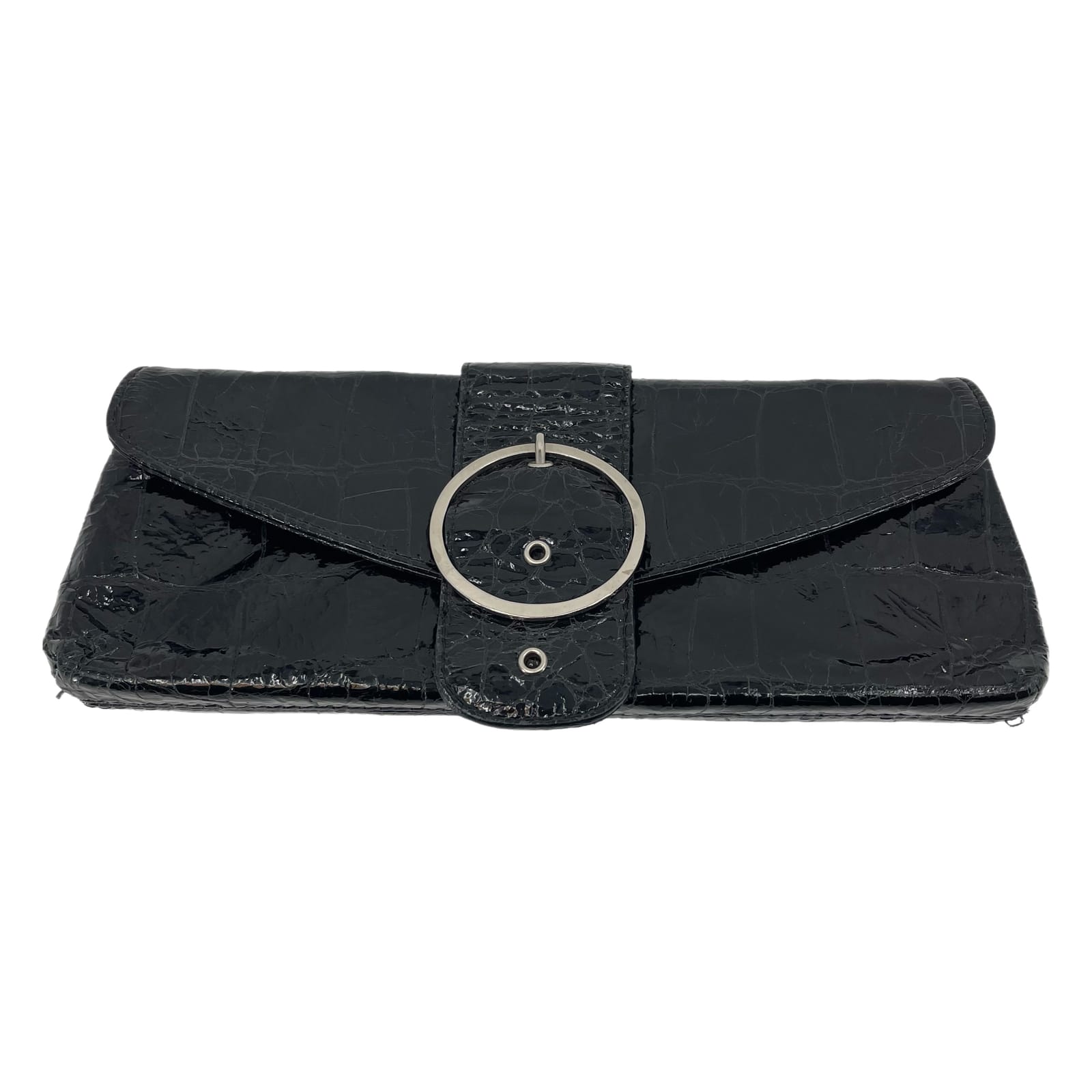De Groot Black Classic Clutch
