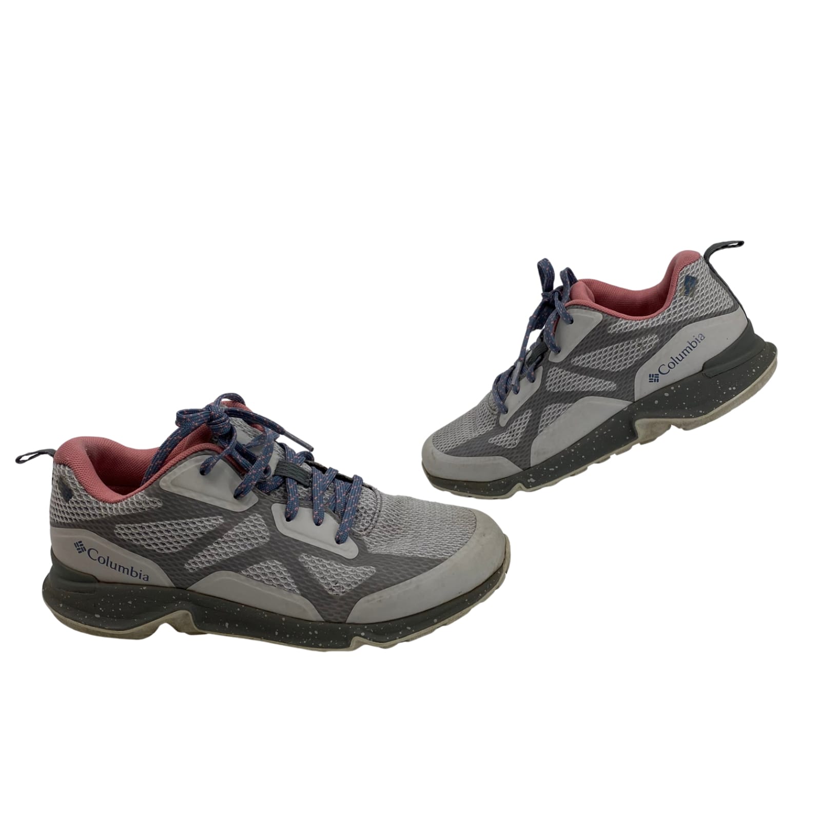 Columbia Gray & Pink Athletic Sneakers