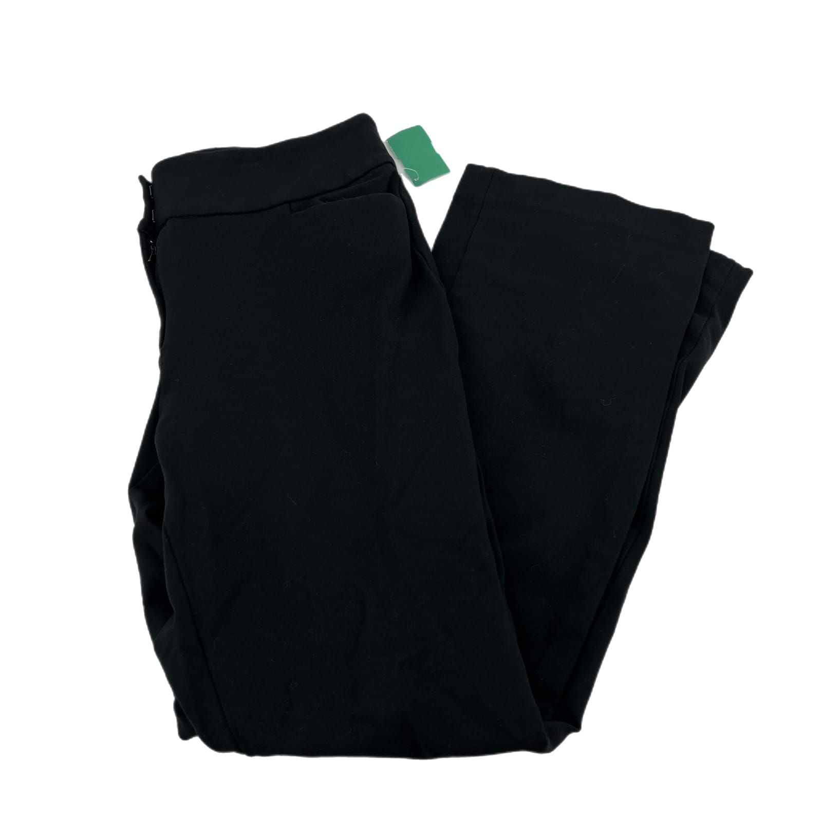 Betabrand Black Polyester Curvy Trousers