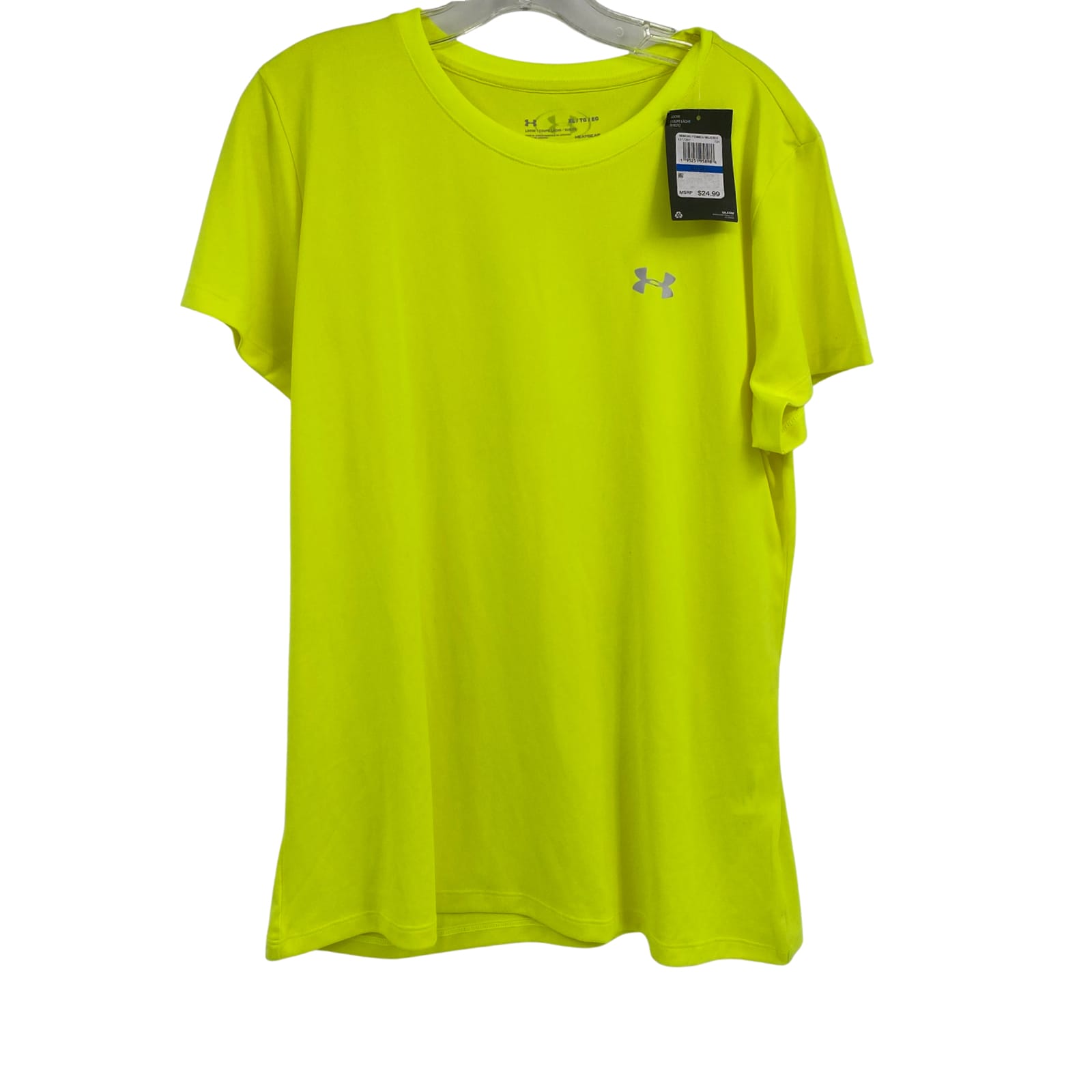 Under Armour Yellow Short Sleeve T-Shirt