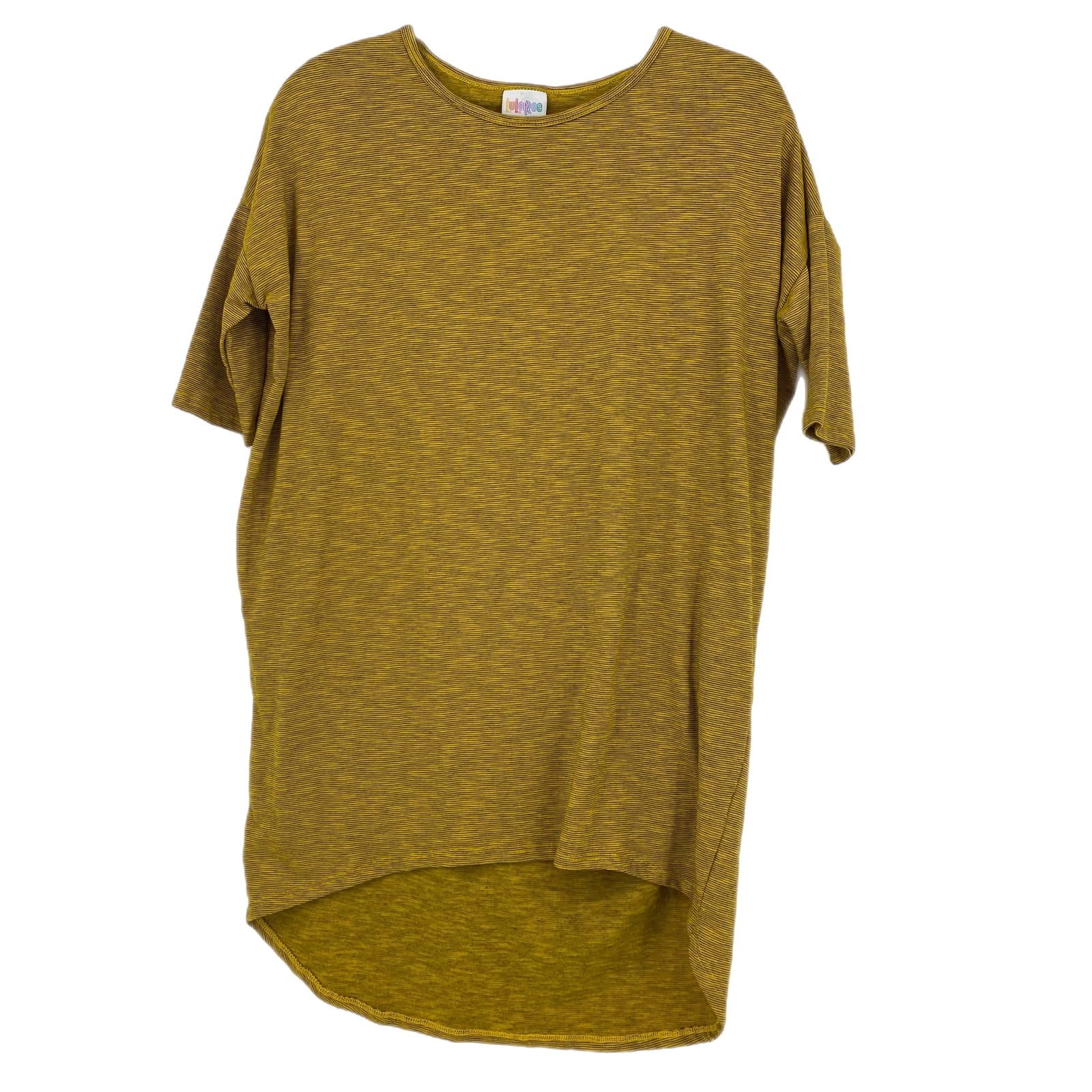 LuLaRoe Yellow Shirt Dress