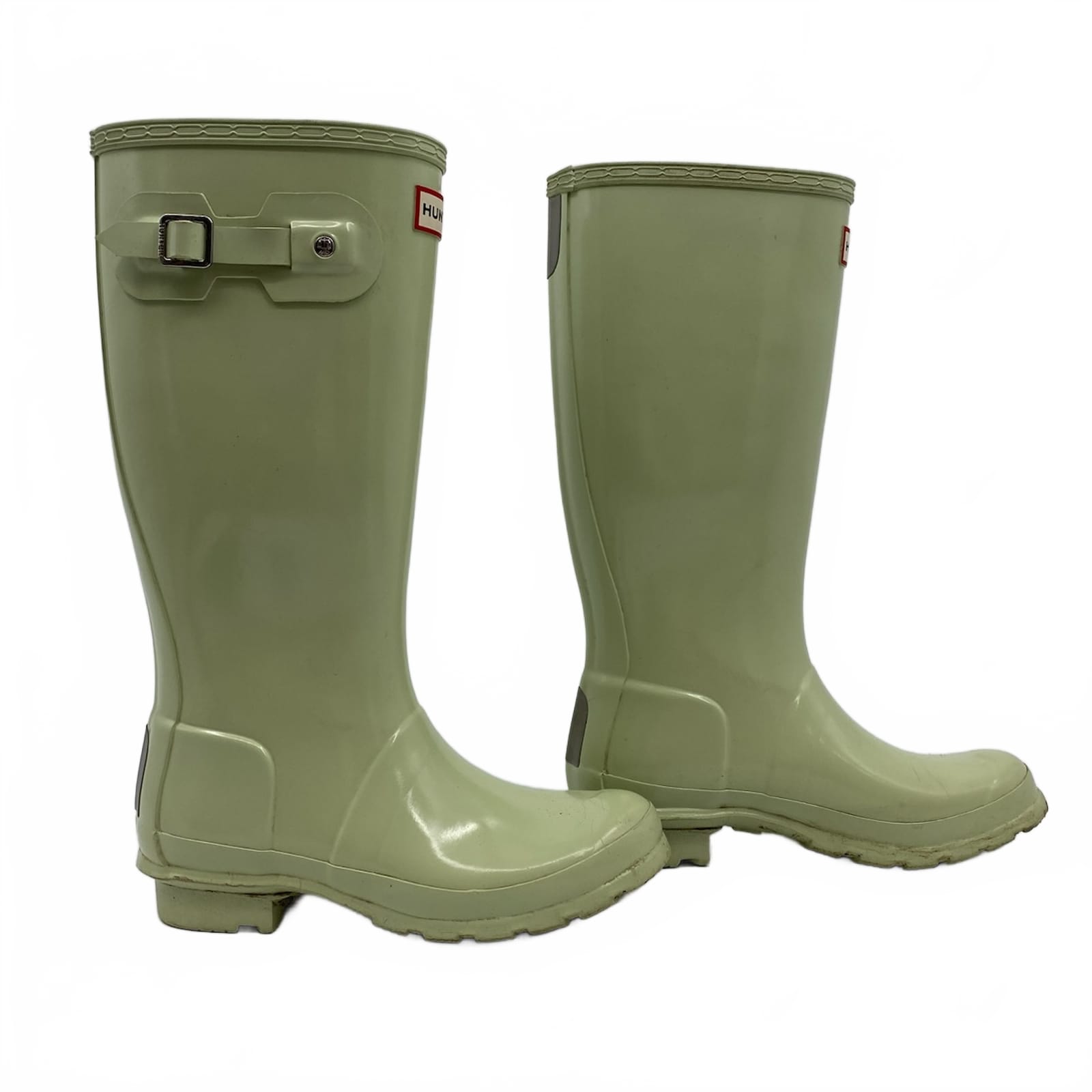 Hunter Green Tall Rain Boots