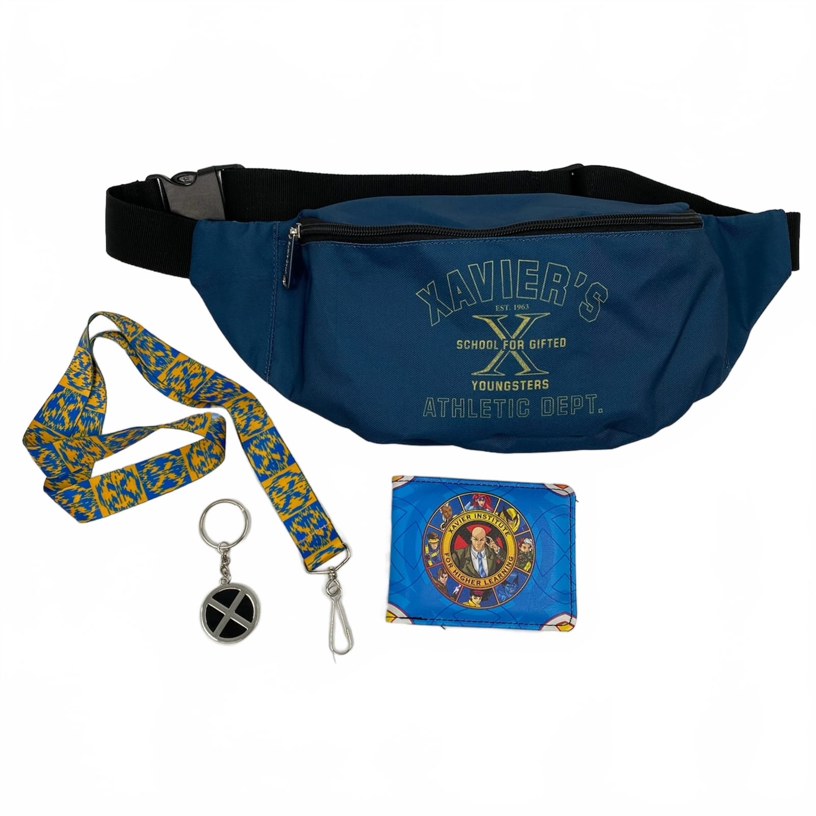 Buckle Down Blue Marvel Belt Bag