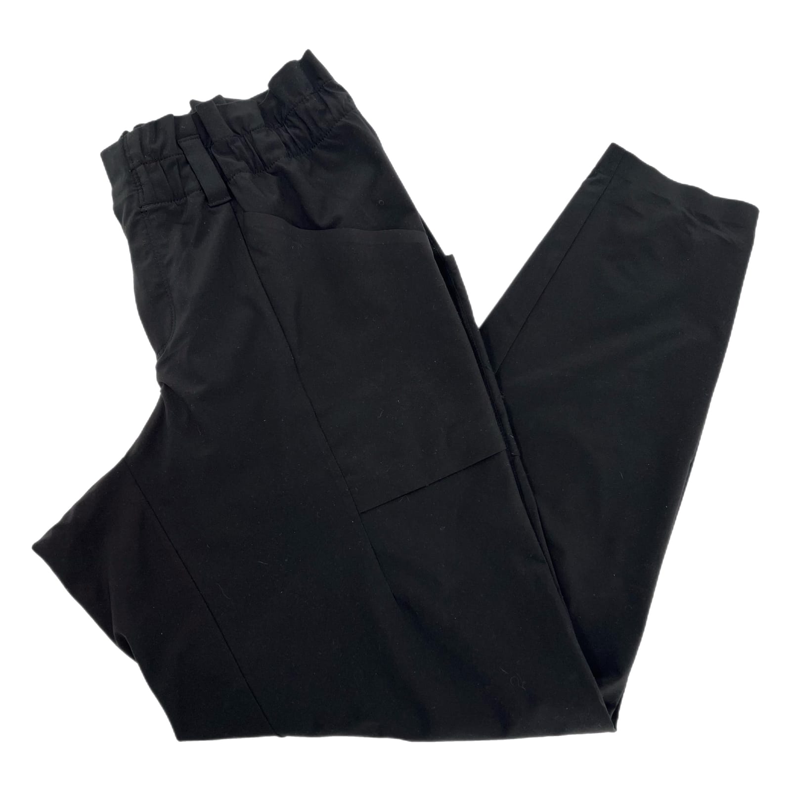 Athleta Black Tapered Track Pants