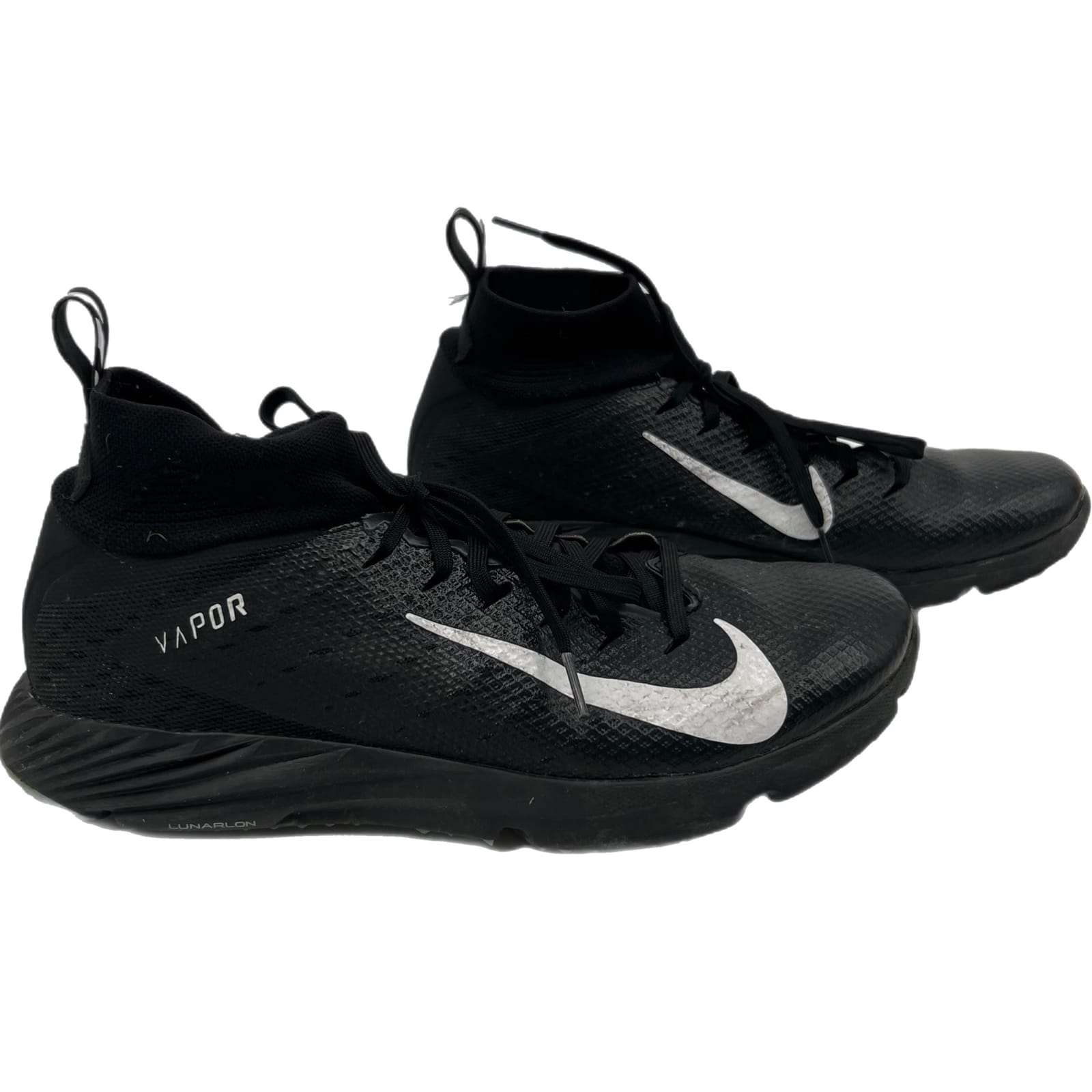 Nike Black Lace Up Athletic Shoes