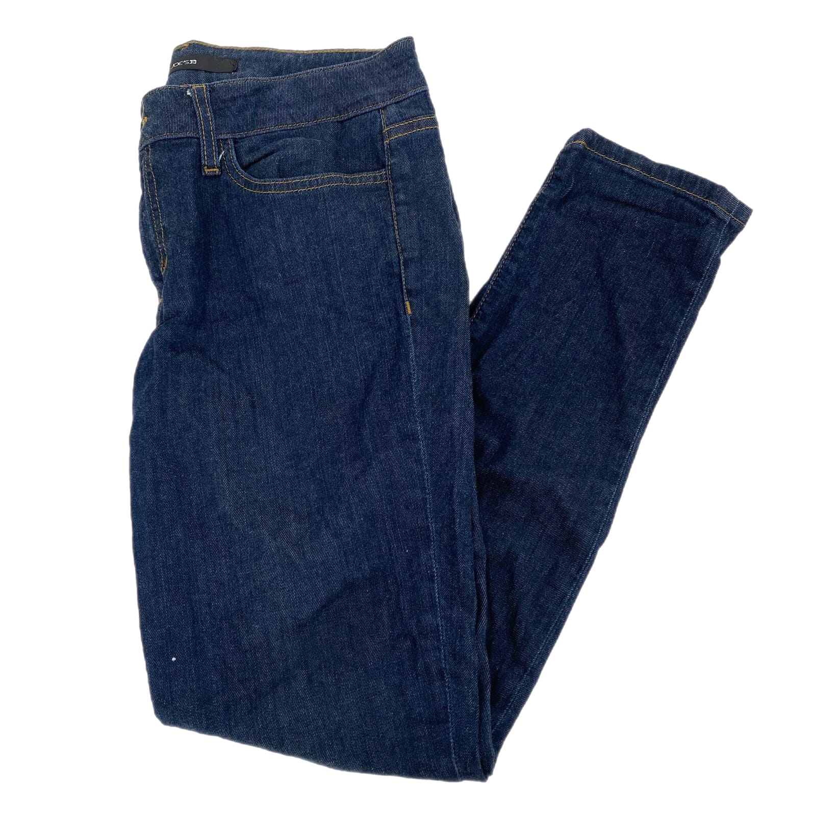 Joe's Jeans Blue Mid-Rise Straight Leg Denim
