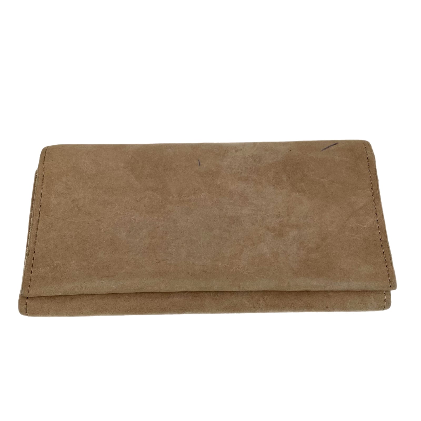 Able Beige Leather Wallet