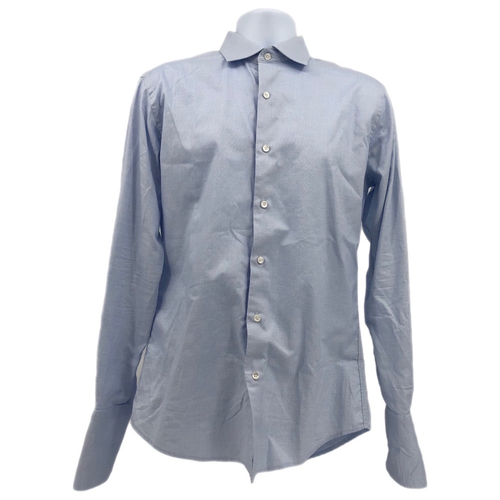 Crown Blue-White All Seasons Dress Shirt