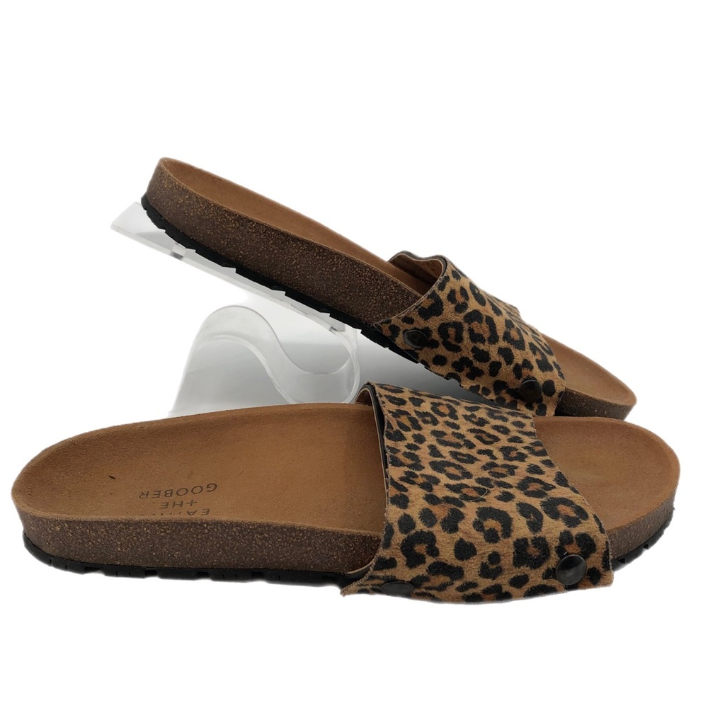 Eating the Goober Black Tan Comfort Breathable Sandal