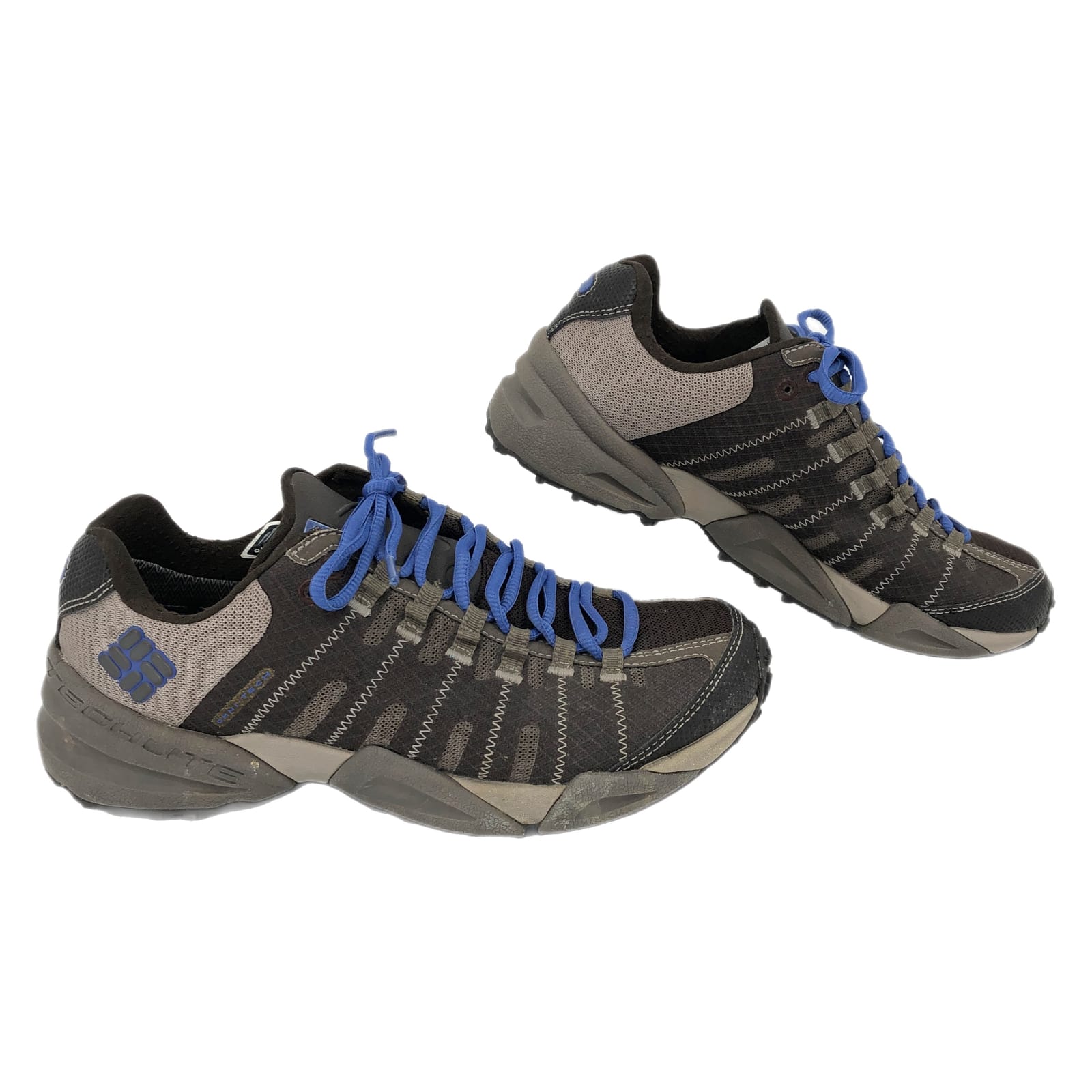 Columbia Blue & Brown Non-Slip Athletic Shoes