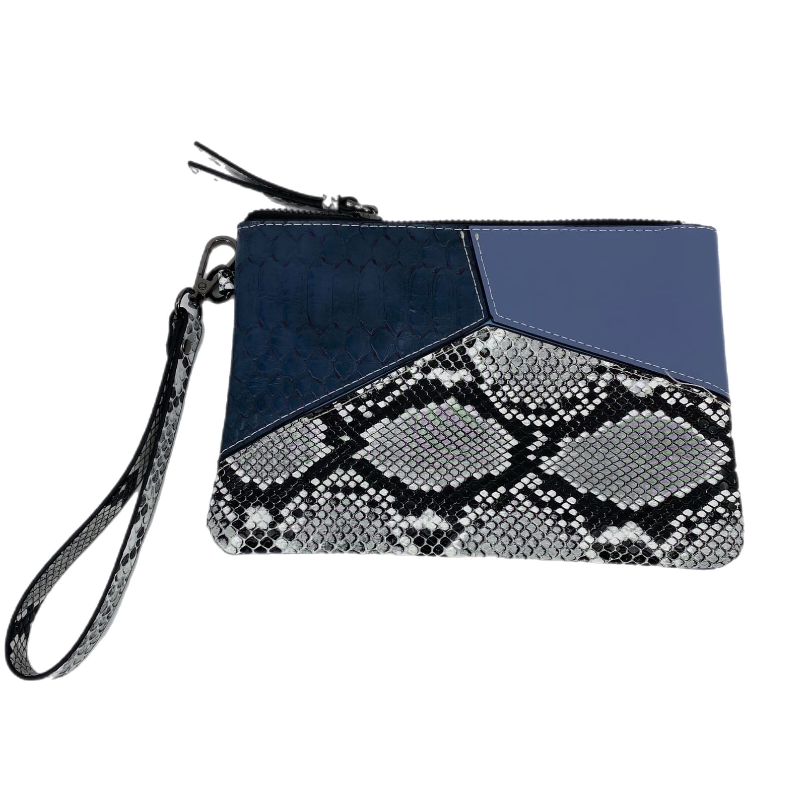 Chico's Purple & Black Polyester Wallet