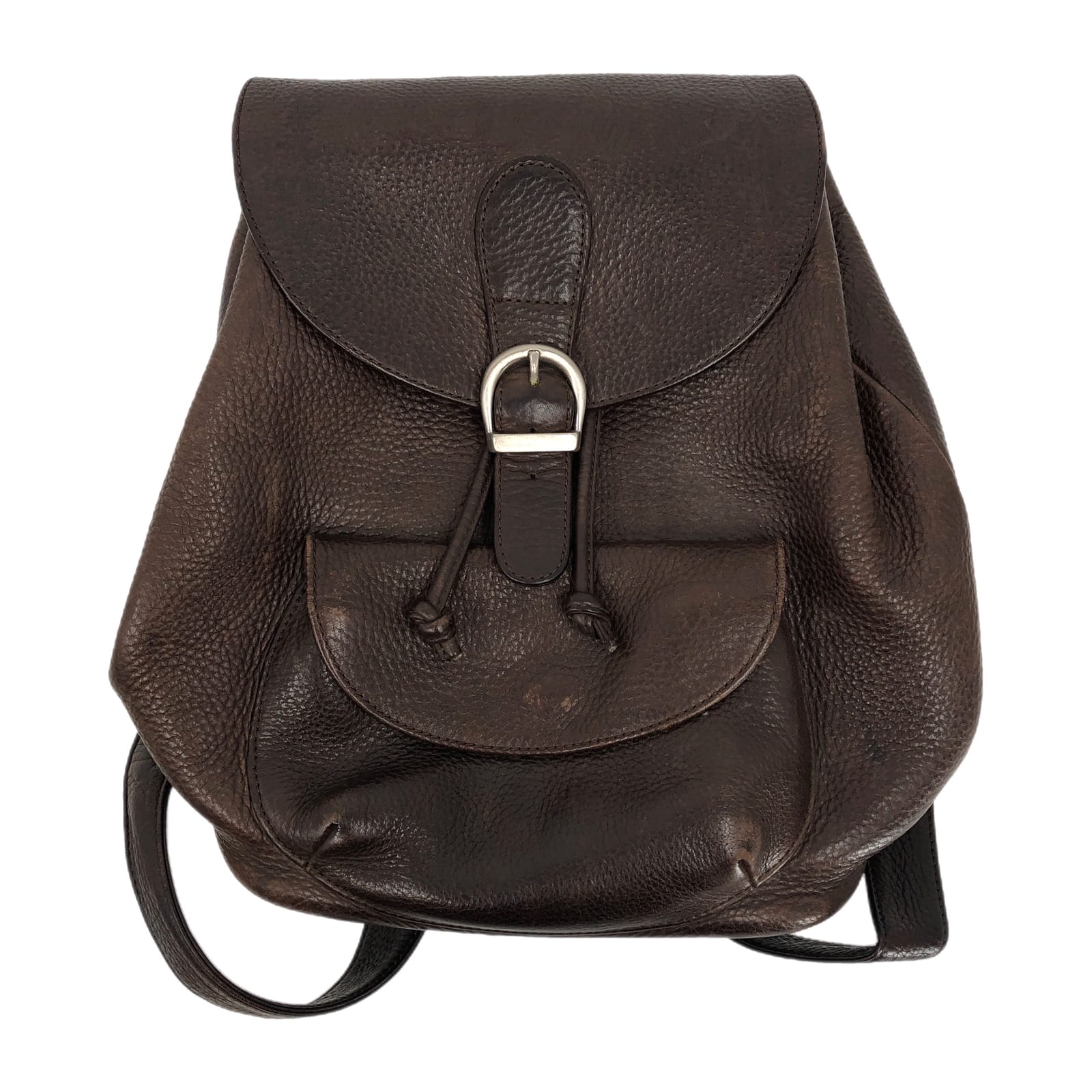 Eddie Bauer Brown Leather Backpack