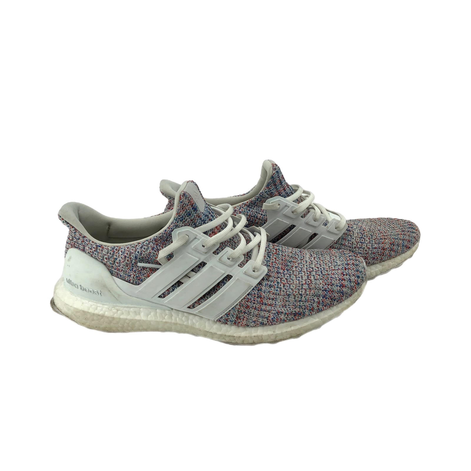 adidas White Purple Athletic Sneakers