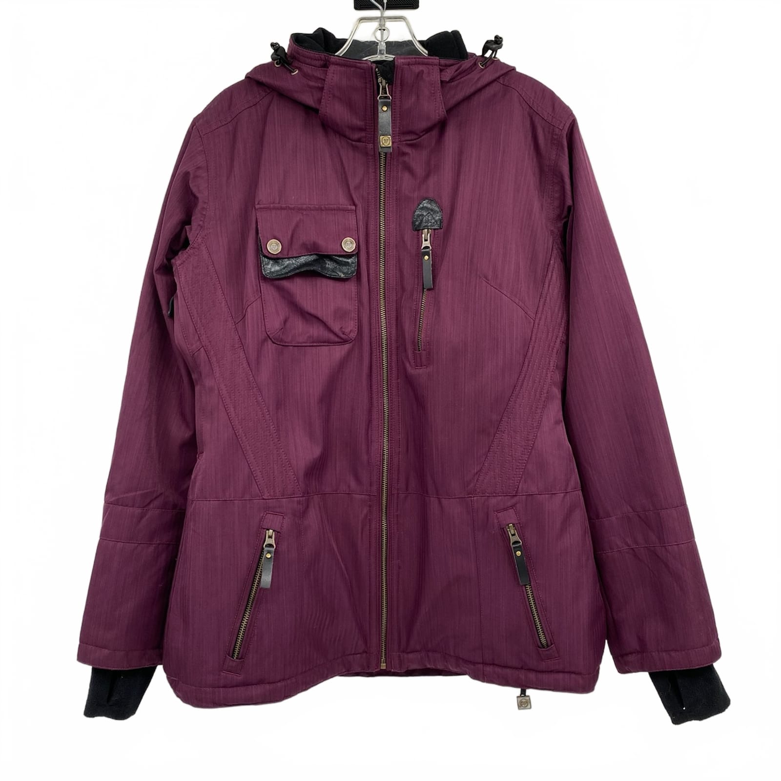 Obermeyer Purple Black Winter Coat