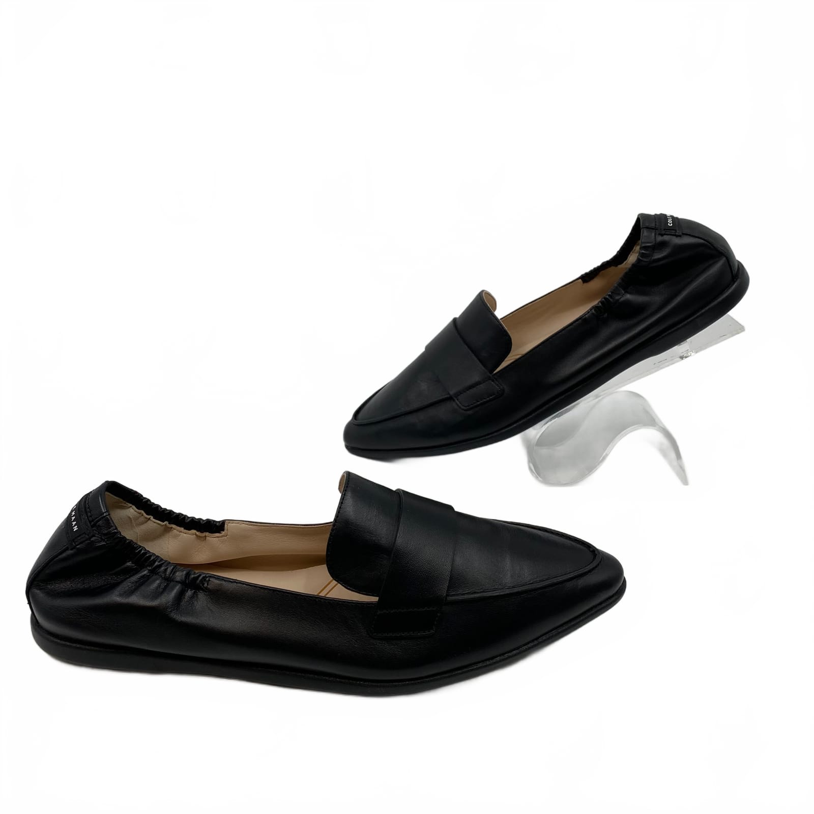 Cole Haan Black Leather Loafer