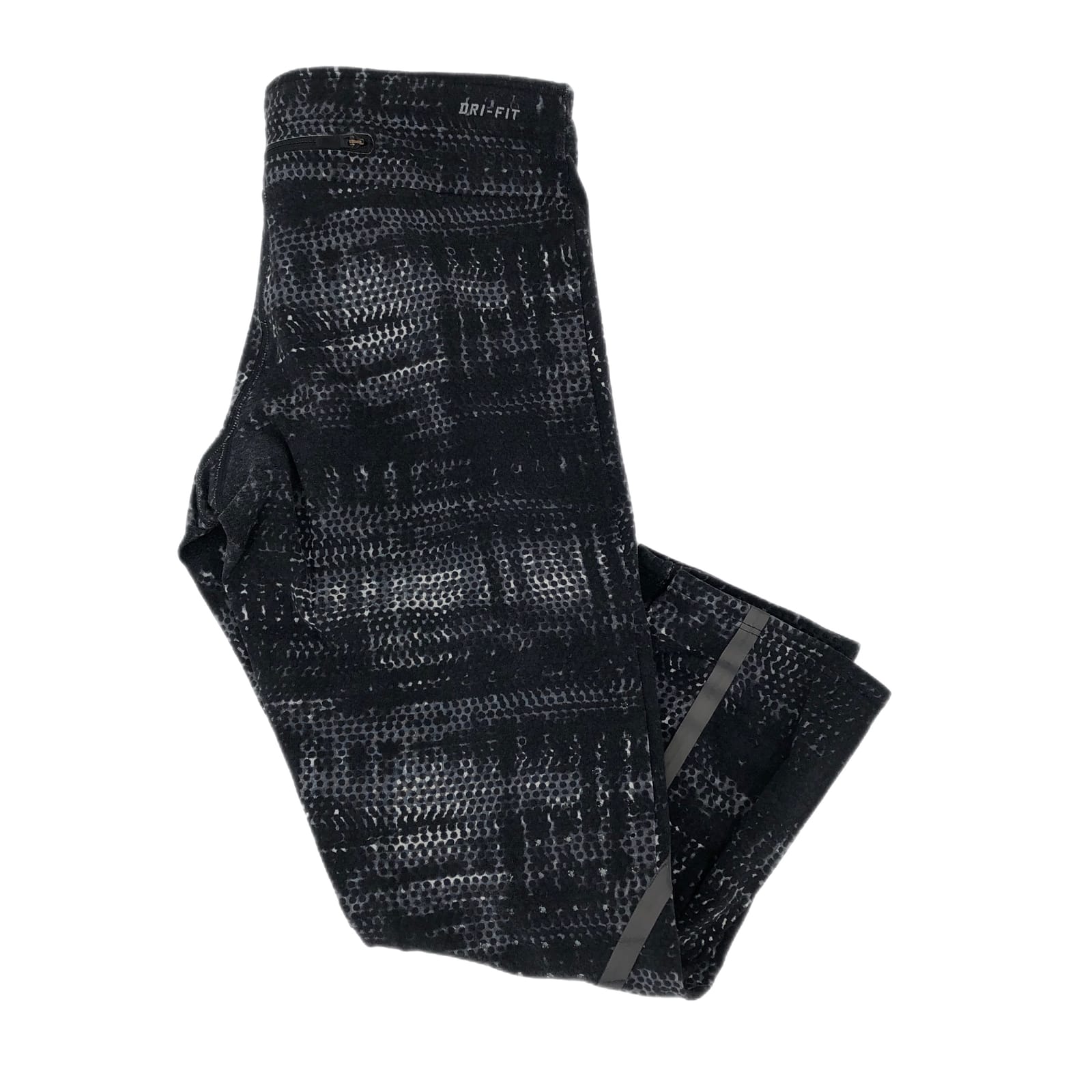 Nike Black White Polka Dot Athletic Leggings