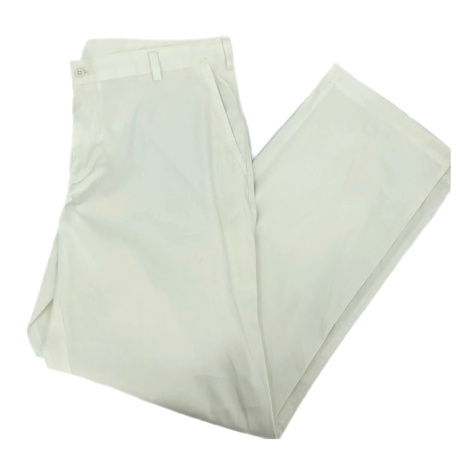 Nike White Dri-Fit Golf Pants