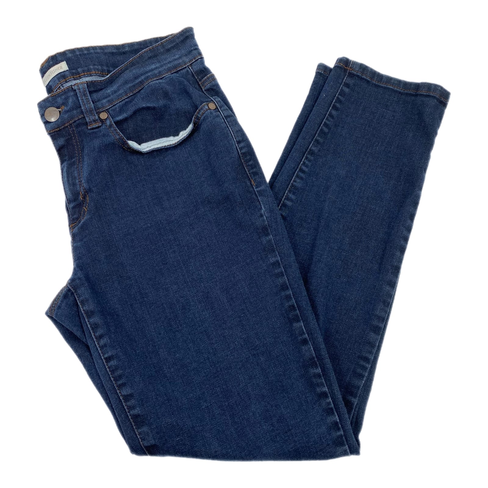Eileen Fisher Dark Wash Skinny Jeans