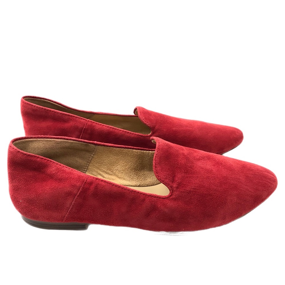 Naturalizer Red & Tan Breathable Comfort Flats & Loafers