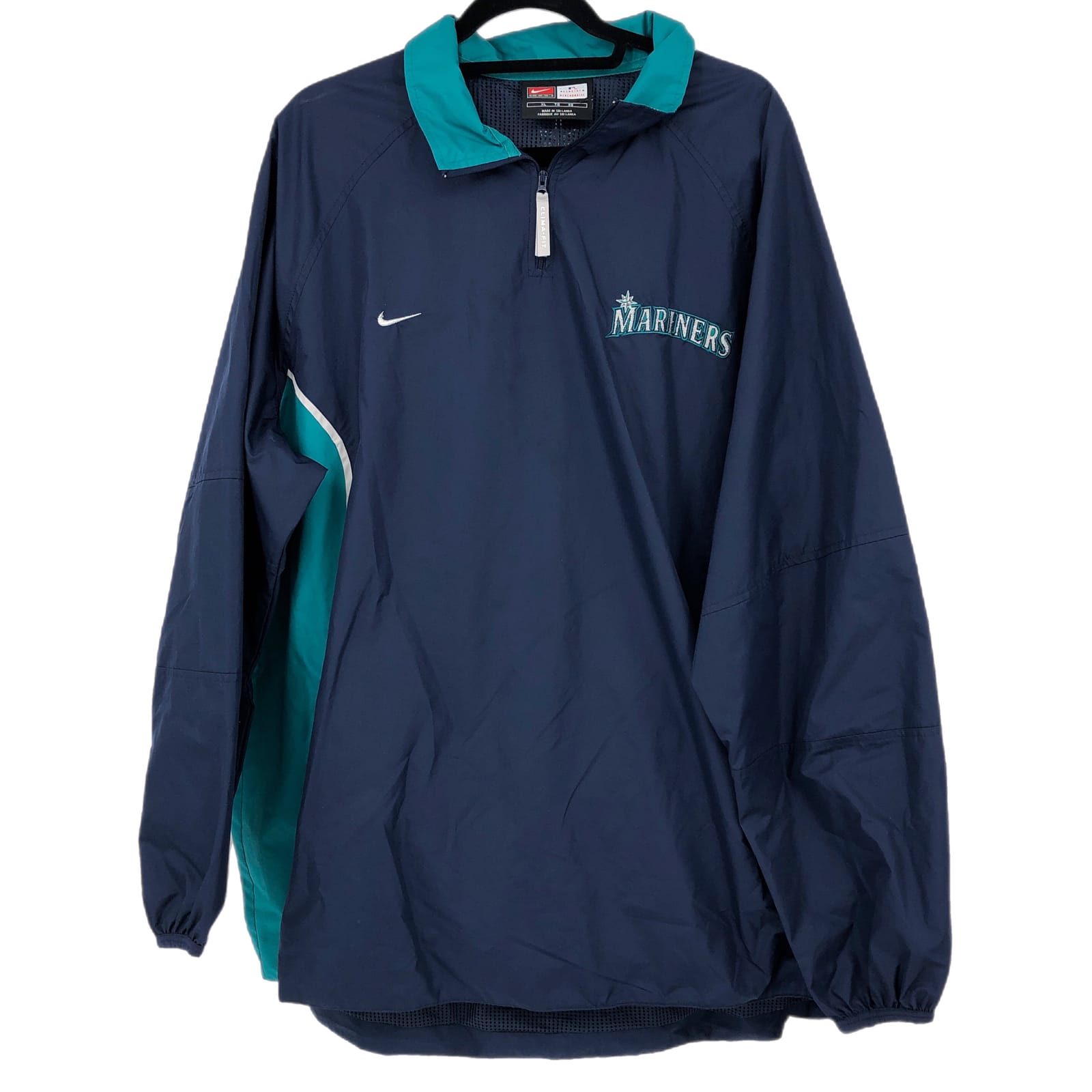 Nike Blue Long Sleeve Pullover Sweatshirt