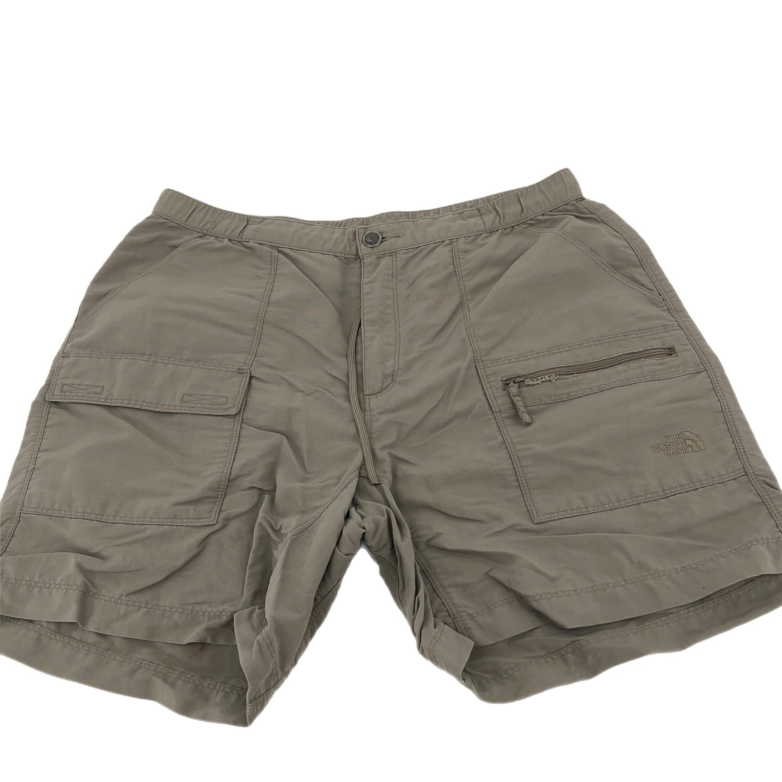 The North Face Green High-Rise Cargo Shorts