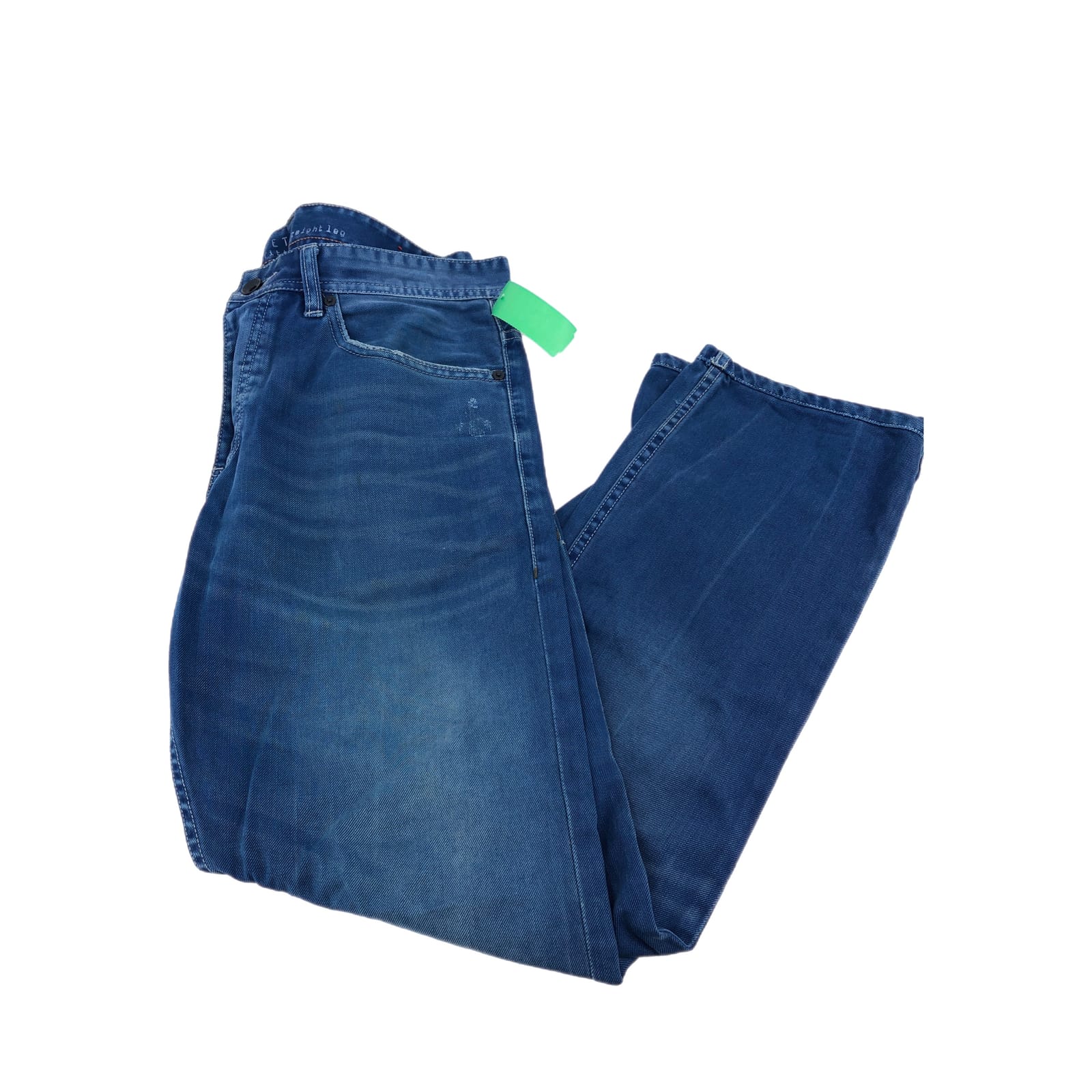 Classic Blue Straight Jeans For Men
