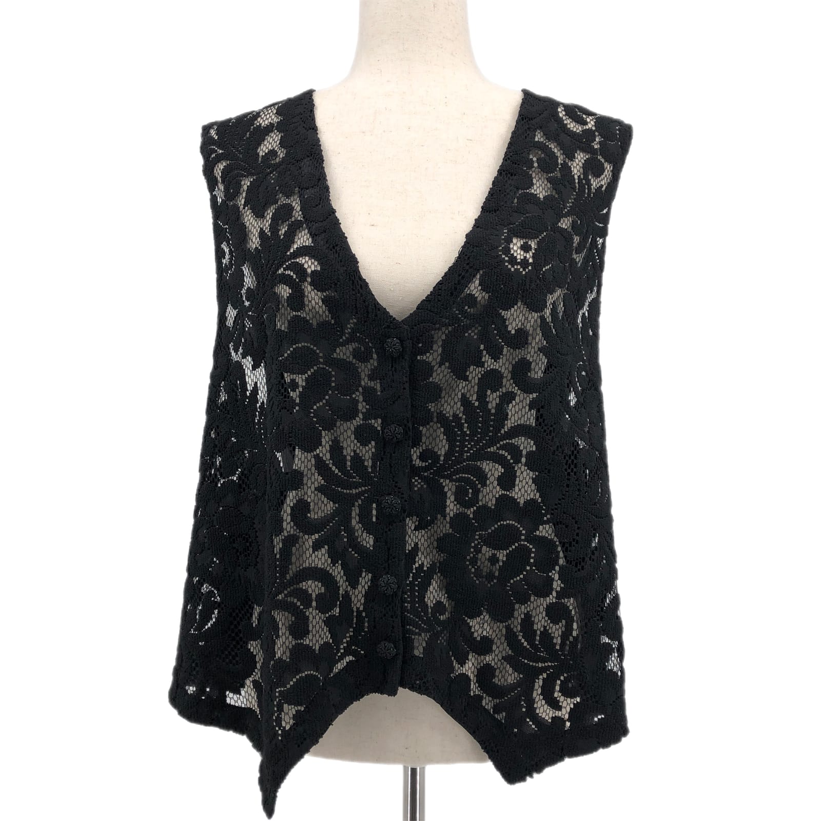 Cherokee Black Breathable Vest