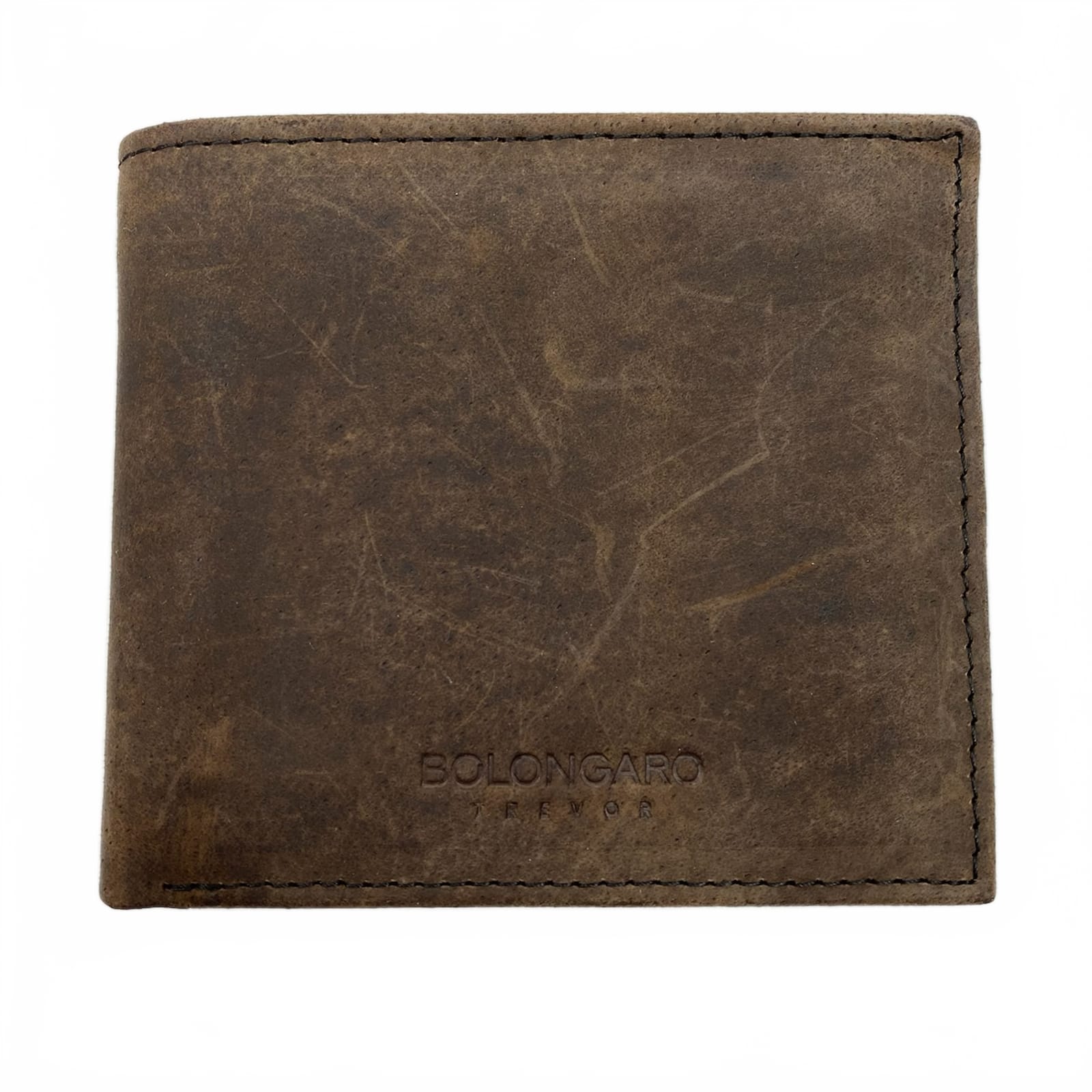 Bolongaro Trevor Brown Leather Bifold Wallet