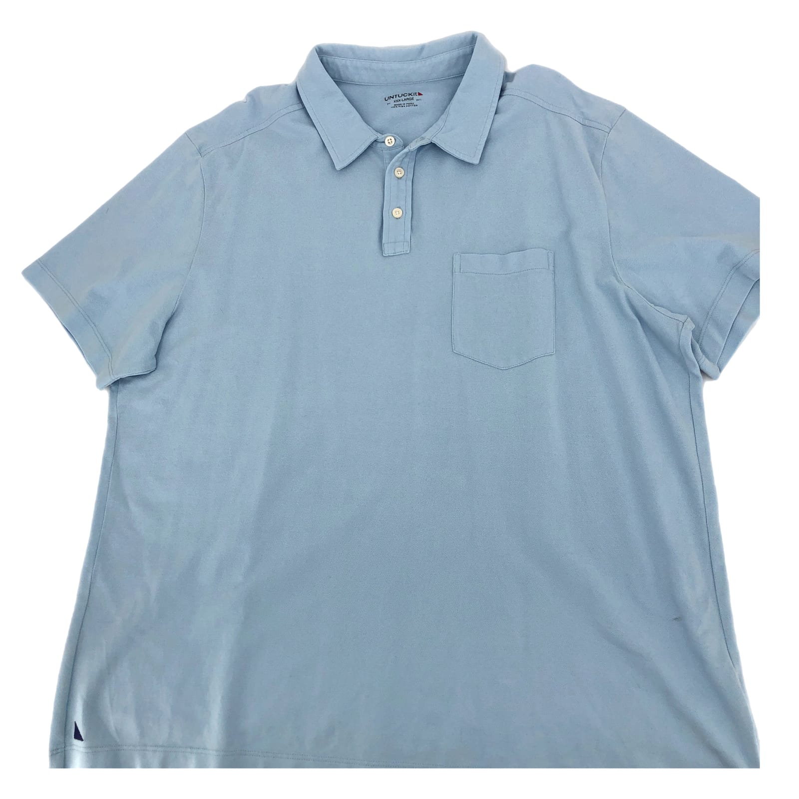 UNTUCKit Blue Classic Polo