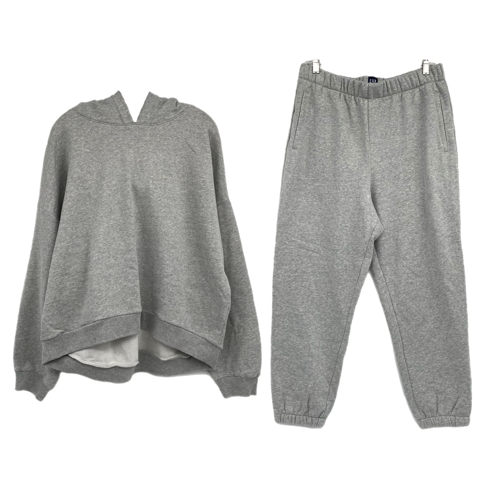 GAP Gray Classic Jogger Sweatpants & Hoodie Set