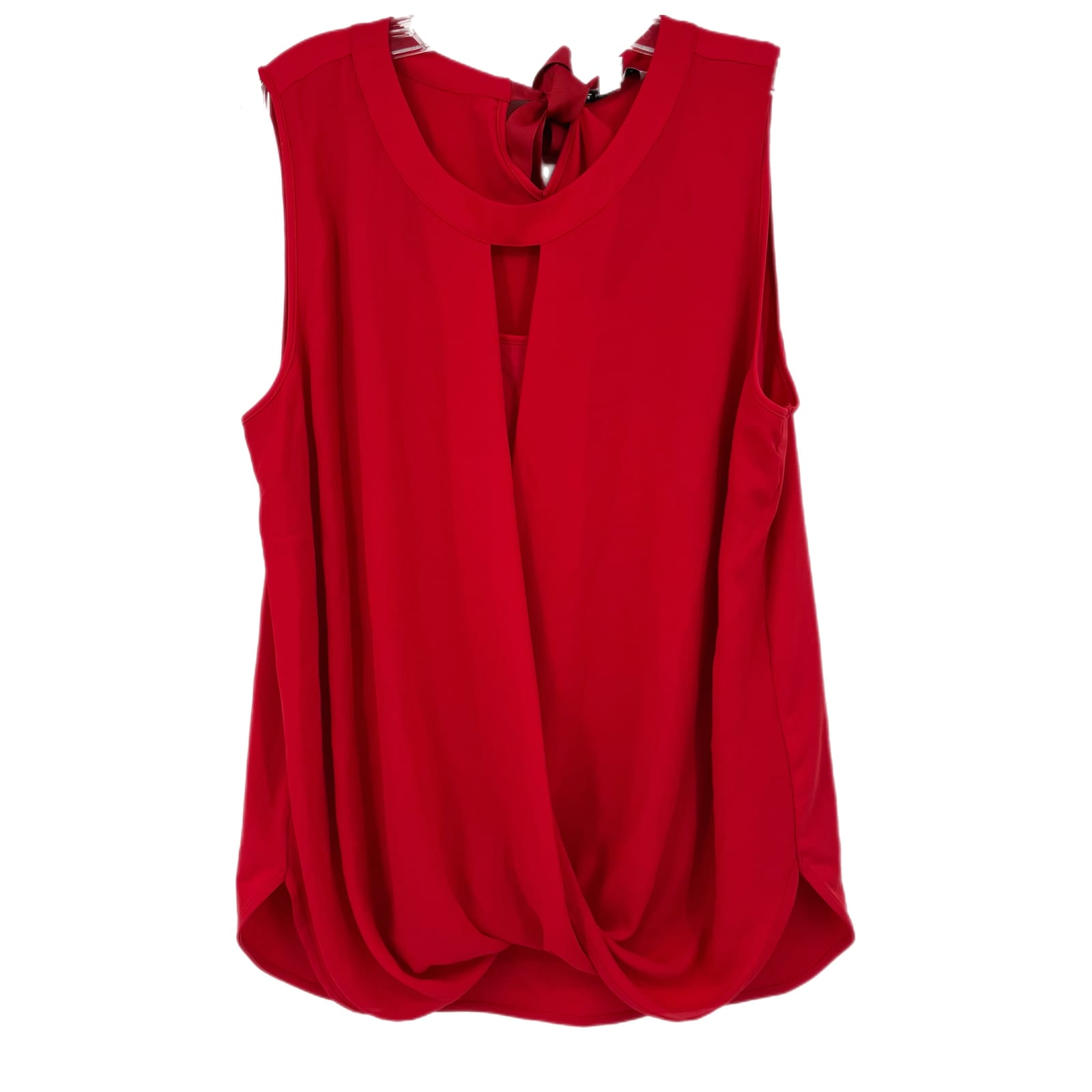 41 Hawthorn Red Polyester Blouse