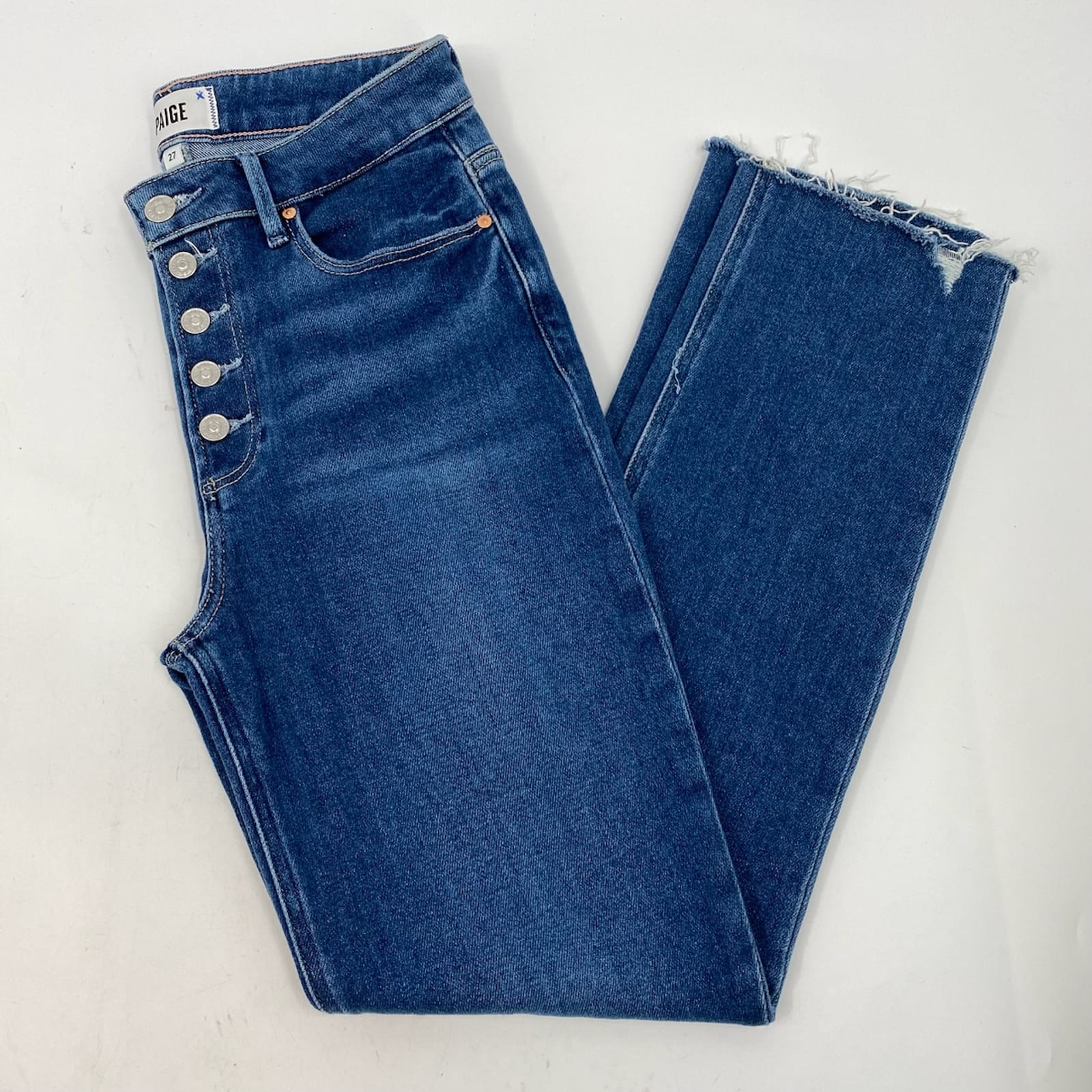 PAIGE Cindy Button Fly Jeans