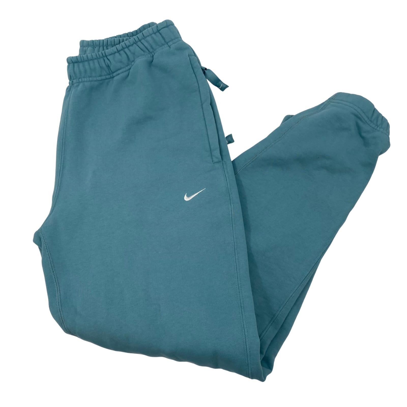 Nike Blue Cotton Blend Jogger Pants