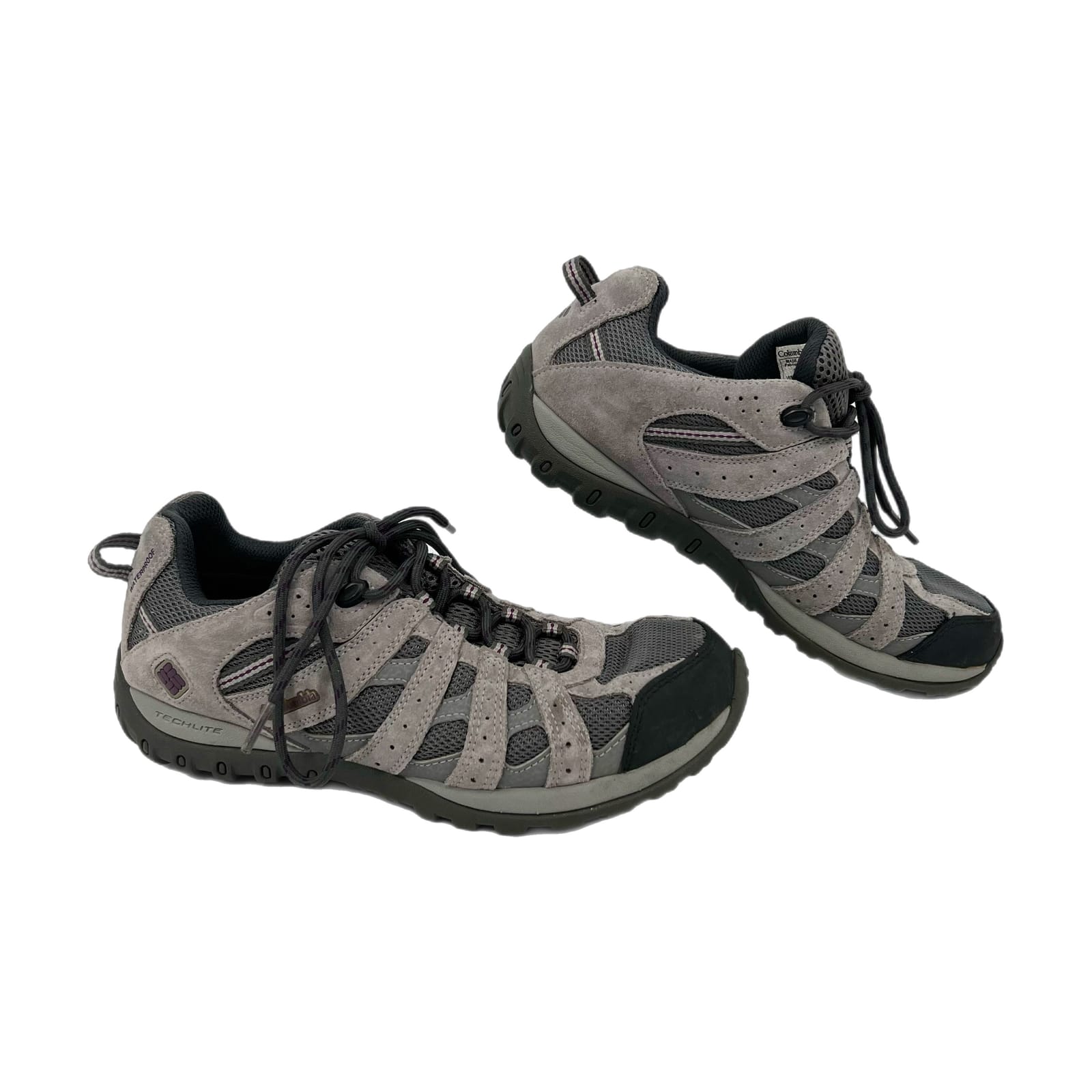Columbia Gray Redmond III Waterproof Athletic Shoes