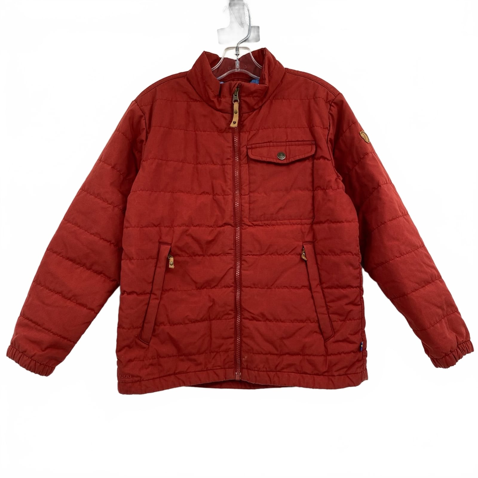 Fjallraven Red Puffer Jacket