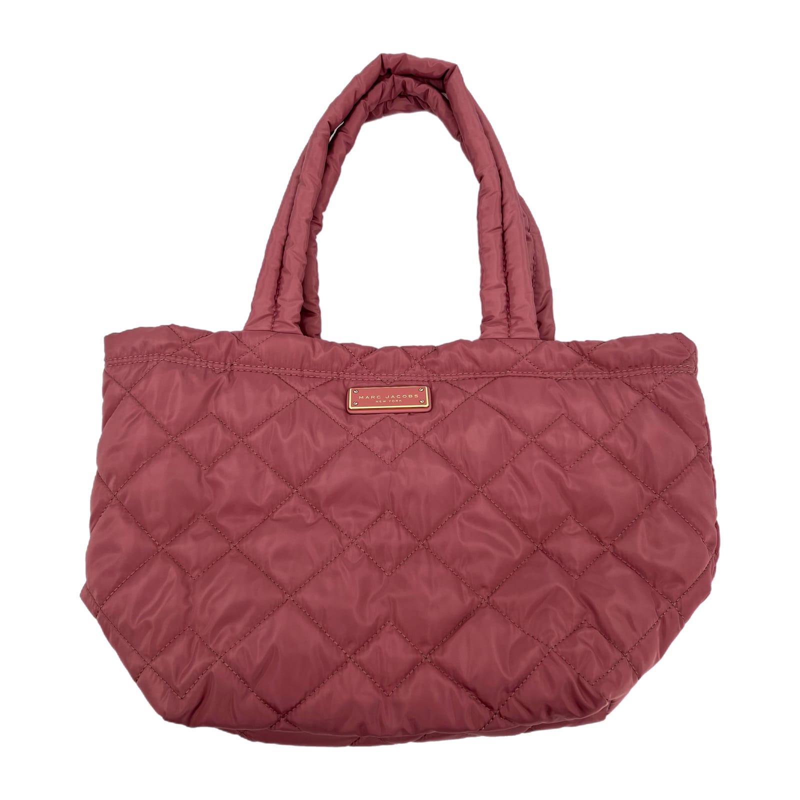 Marc Jacobs Pink Quilted Puffer Tote