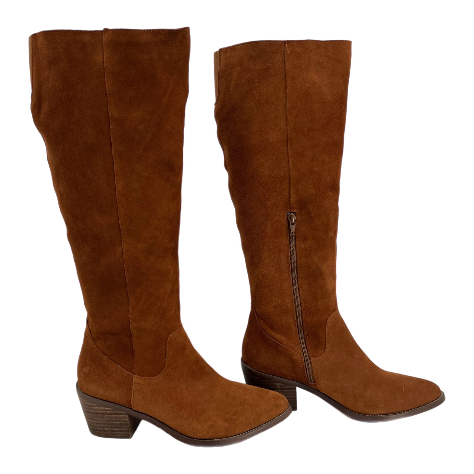 Dolce Vita Brown Suede Orphie Knee-High Boots
