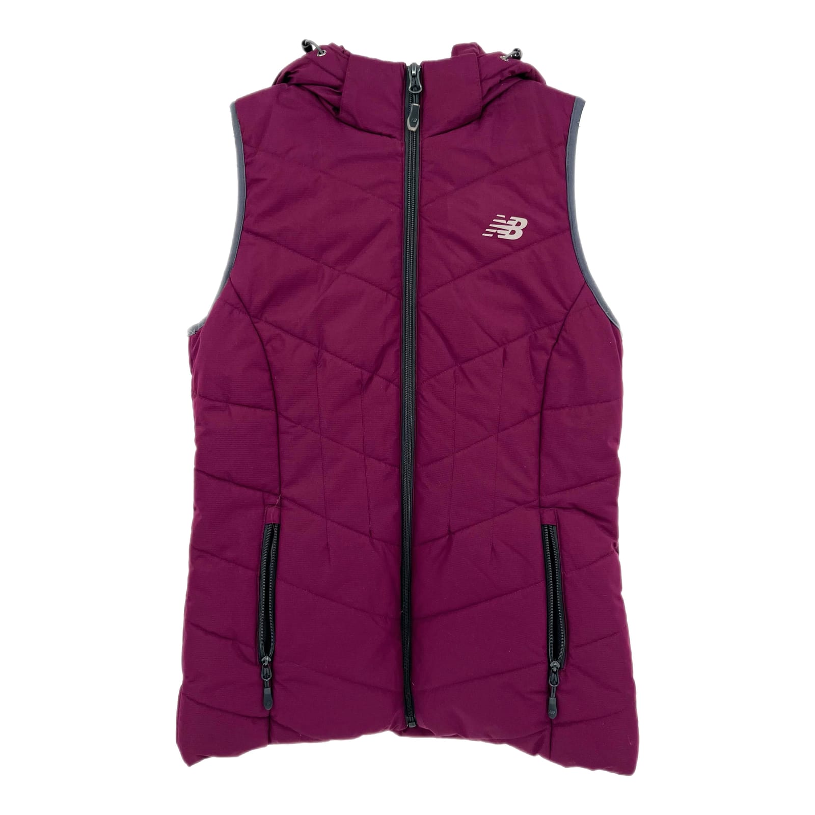 New Balance Purple Puffer Vest