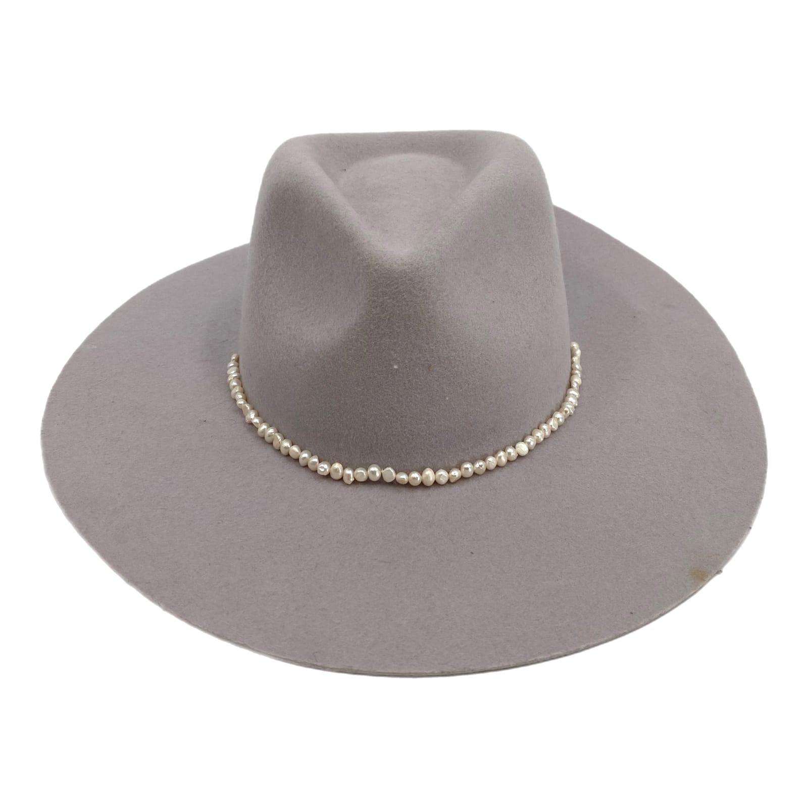 Wyeth Purple Pearl Accent Wool Cowboy Hat