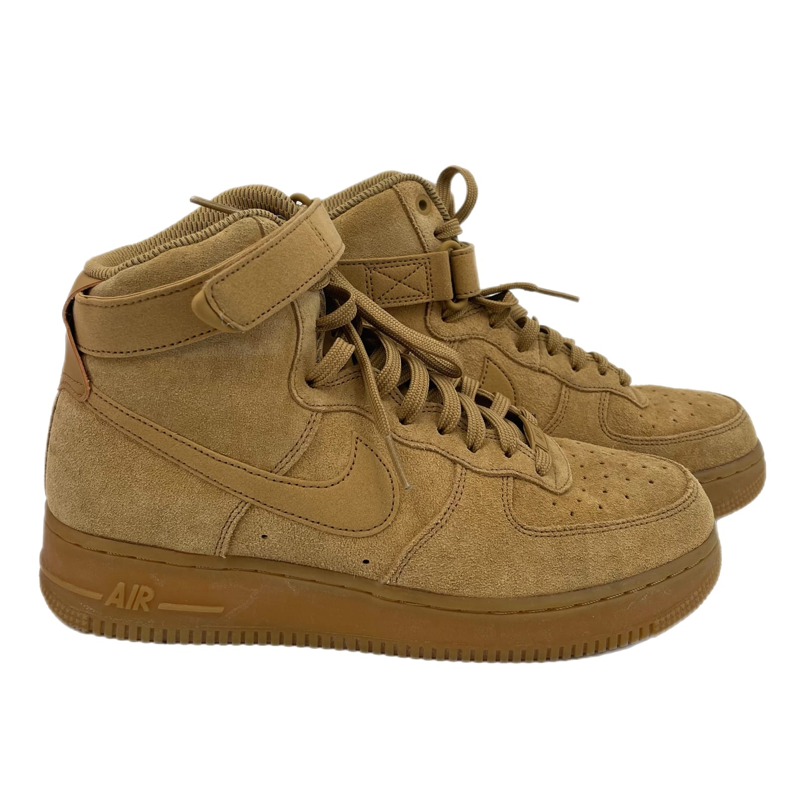 Nike Tan Suede Athletic Shoes