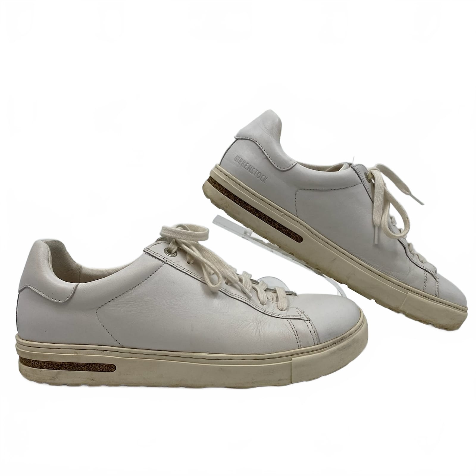 Birkenstock White Leather Sneakers