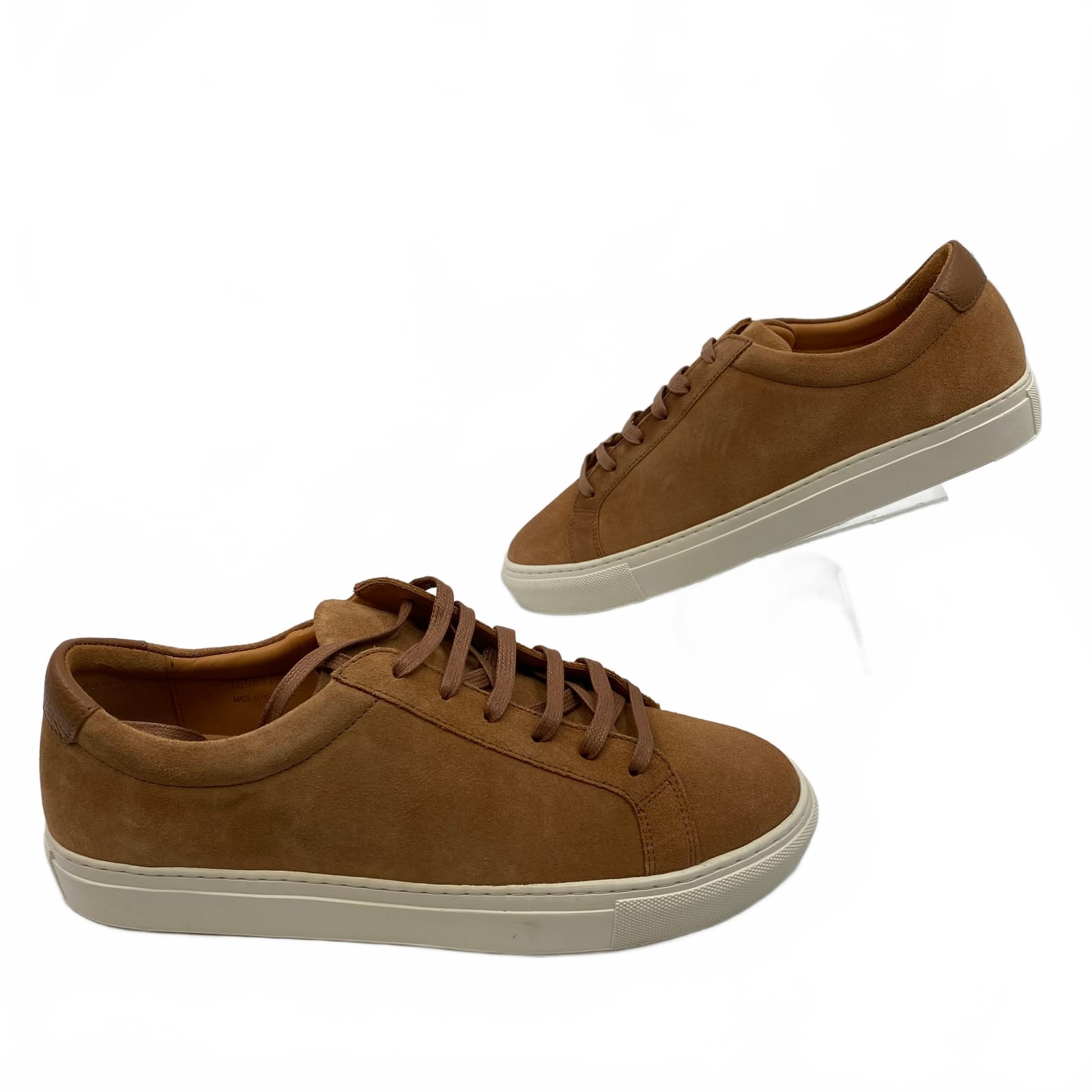 Alphakilo Brown Suede Sneakers
